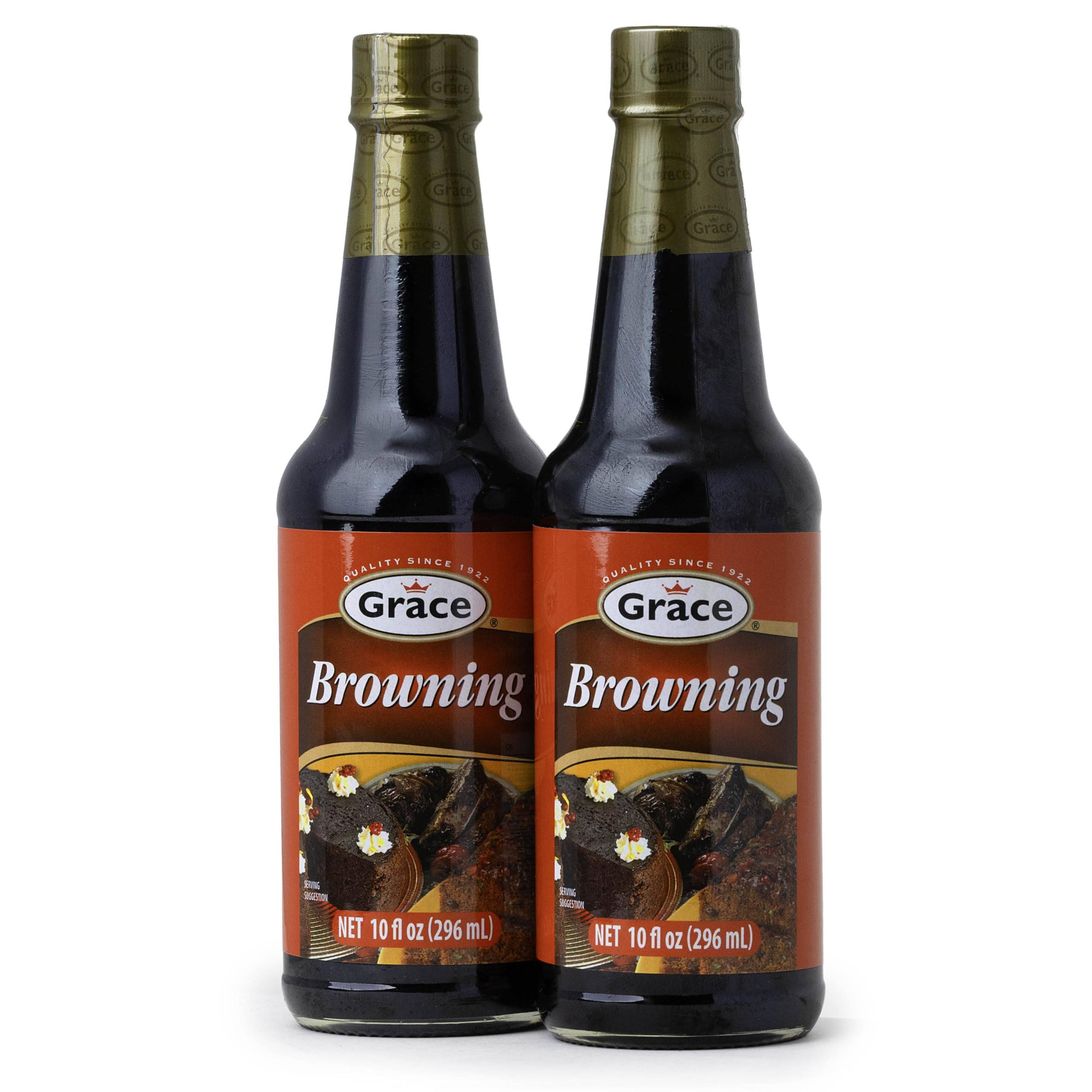 Grace Browning Sauce Jamaican 10 oz - 2 Pack Browning Sauce for Grilling & Baking Jamaican Food