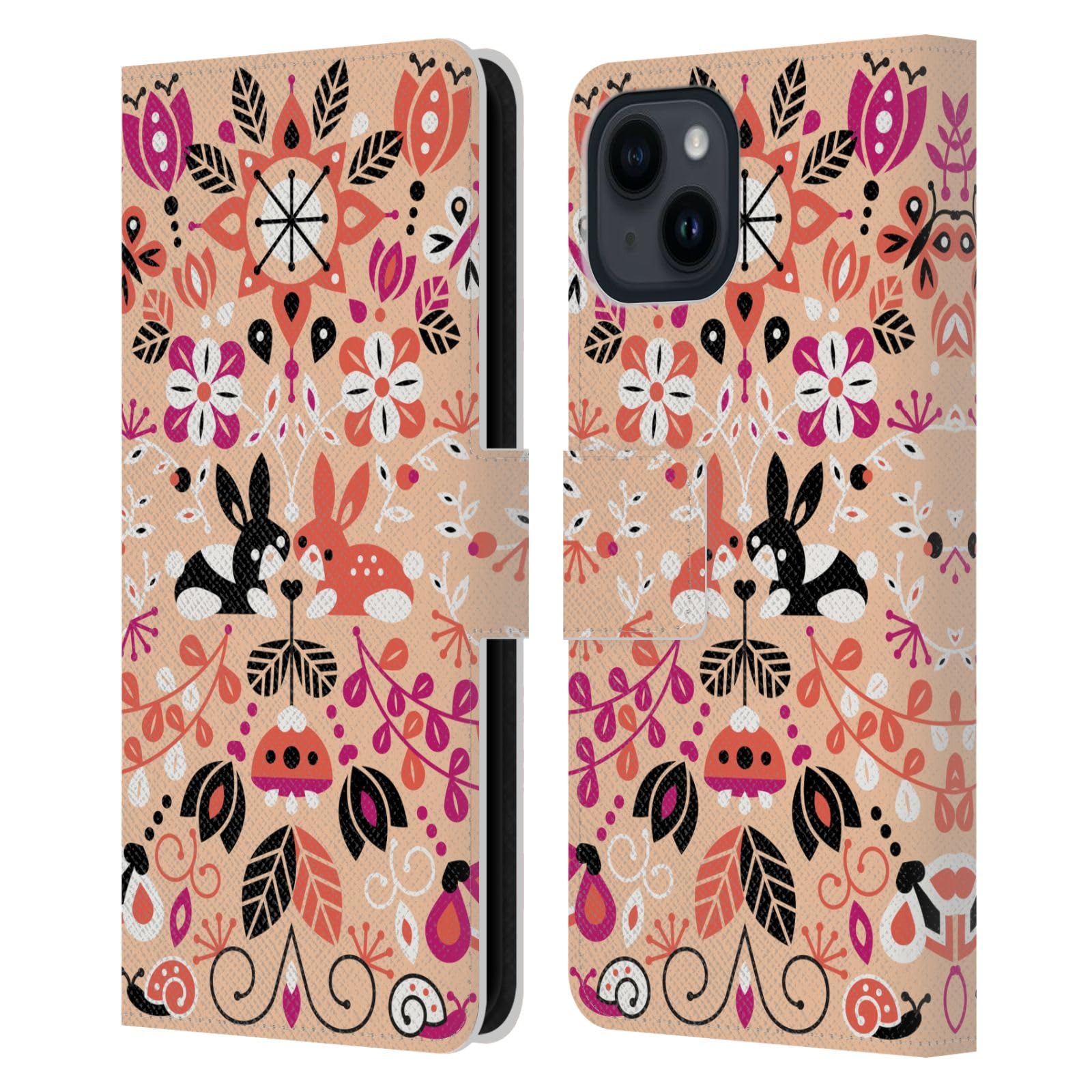 Carcasa iPhone 15 Cat Coquillette para amantes de los animales en cafetería 7