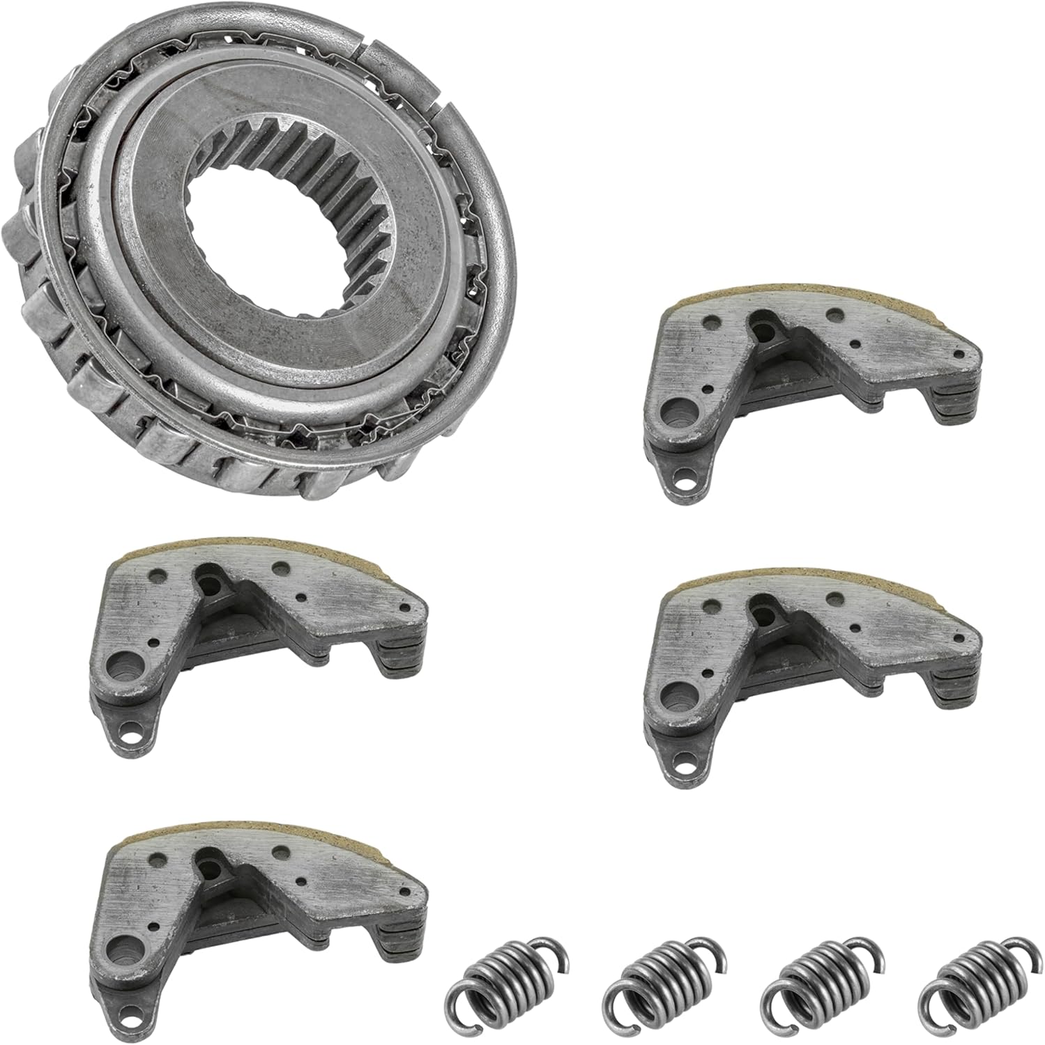 Caltric Wet Clutch Centrifugal and Bearing Compatible with Kawasaki Lakota Sport 300 KEF300B 2001-2003