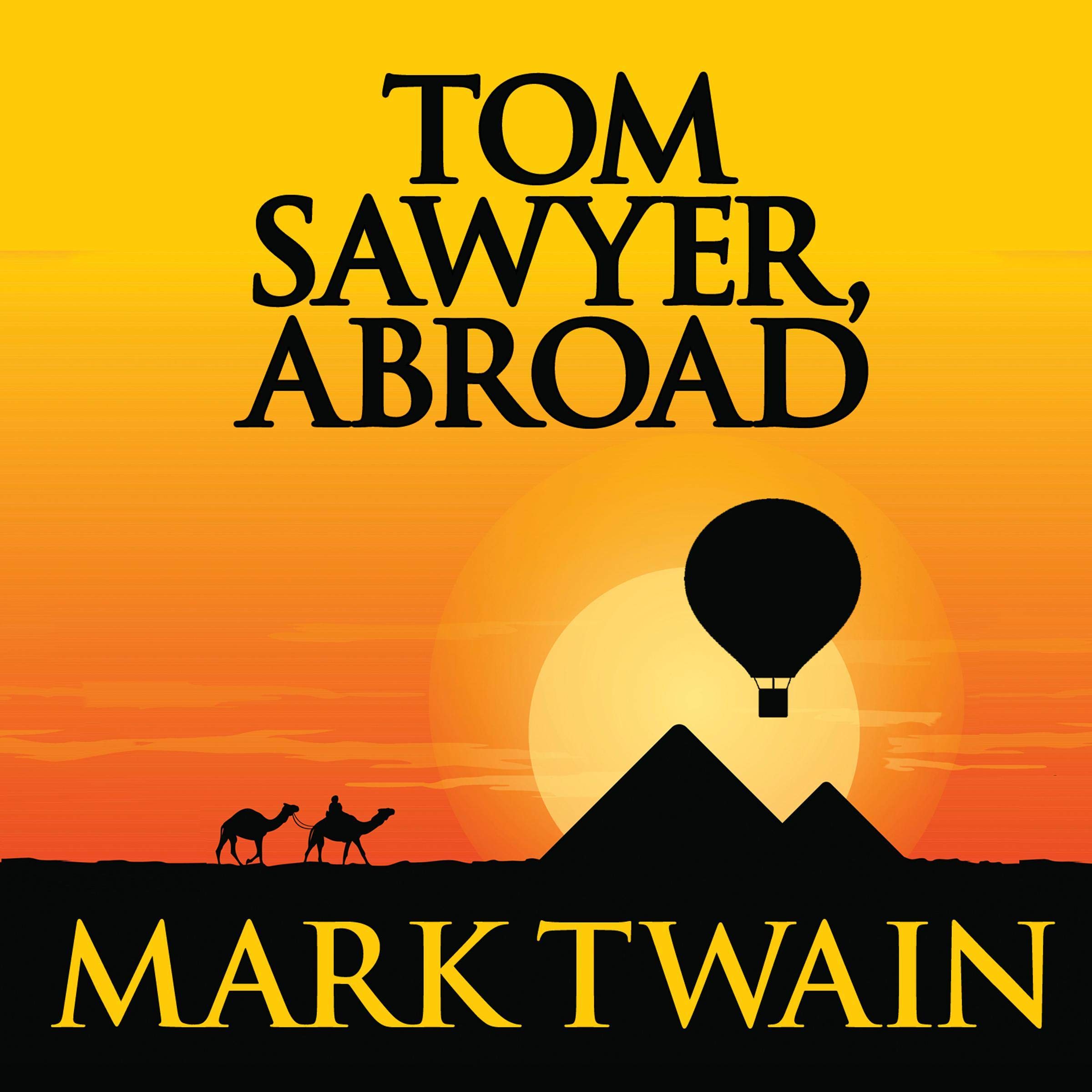 Cover art for Tom Sawyer Abroad