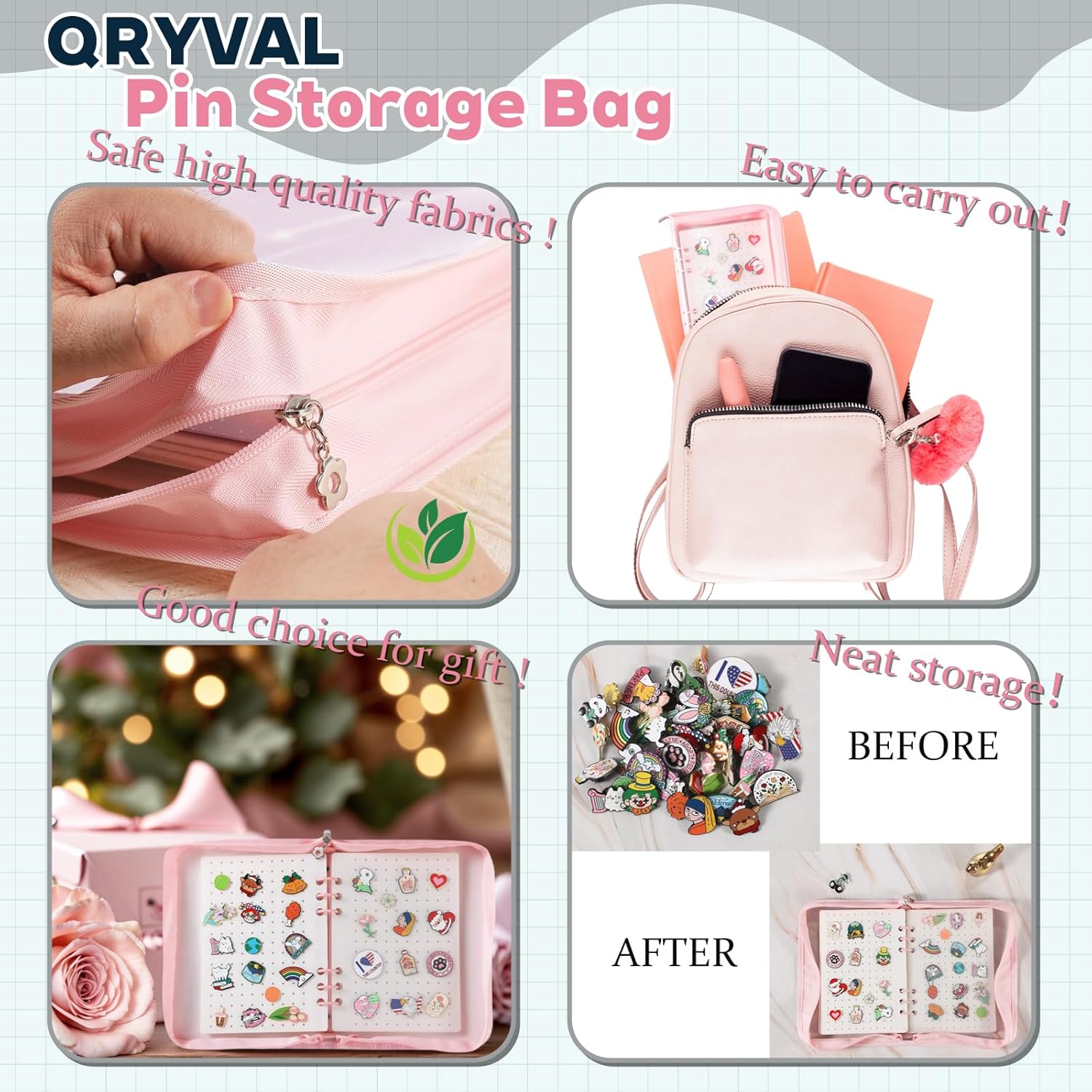 プリ フックピン 3個入 日本製 | 画鋲 ピン フック - 心ときめく生活雑貨『mecuーメクー』 ピンバッグ A5ピンディスプレイブック フェルトディスプレイボード6枚&amp;保護ページ6枚付き ピンコレクションホルダー トレー