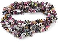 Vista 63 de HAAMIIQII Piedras de chip irregulares de coral rojo de 5 a 0.315 in, piedras preciosas sueltas y curativas energéticas para hacer joyas, hebras