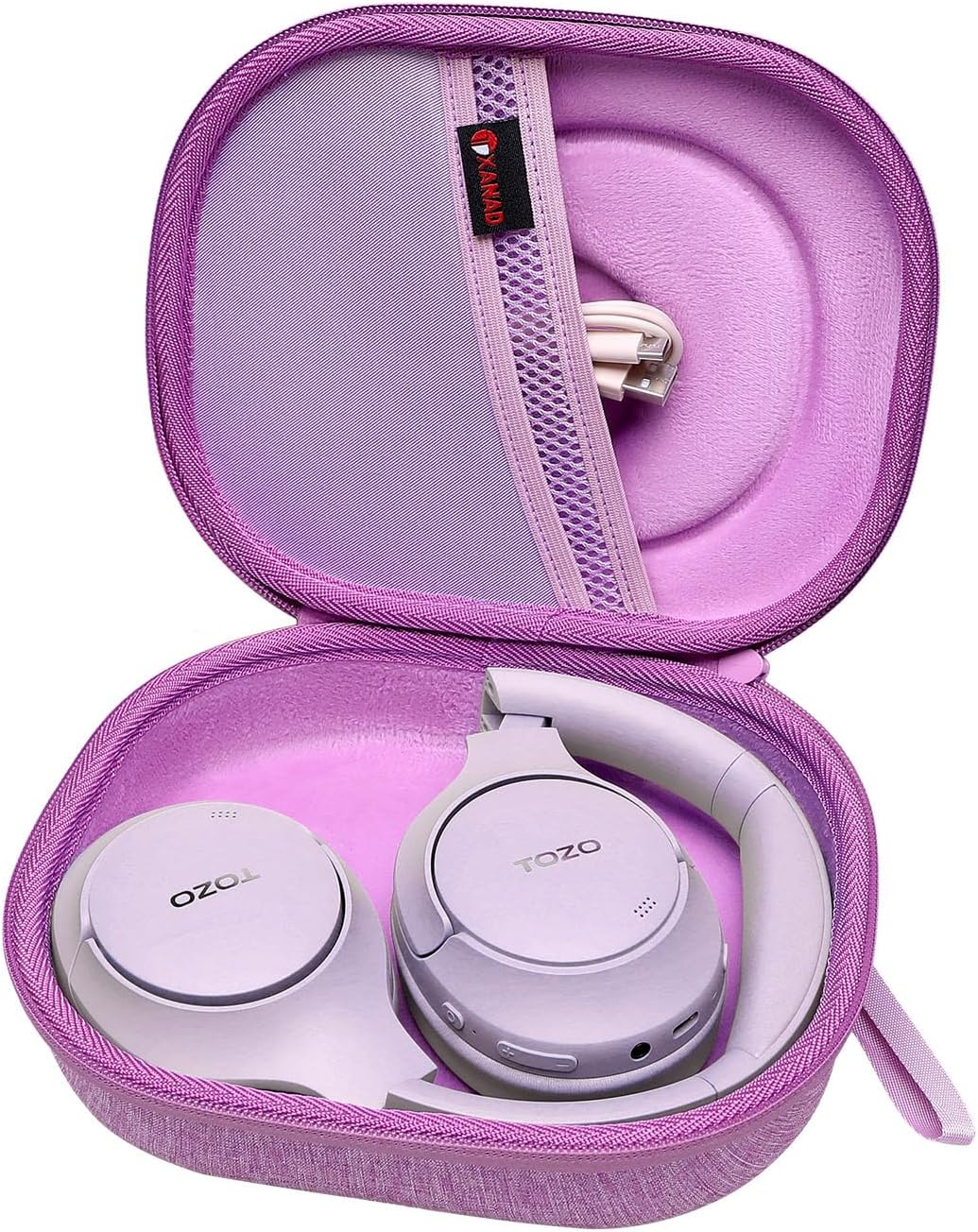 XANAD Hard Case for Bose QuietComfort, QC Ultra, QC 45, QC 35, QC45 SE, QC SE Wireless Noise Cancelling Headphones, Soundcore H30i Headphones – Purple