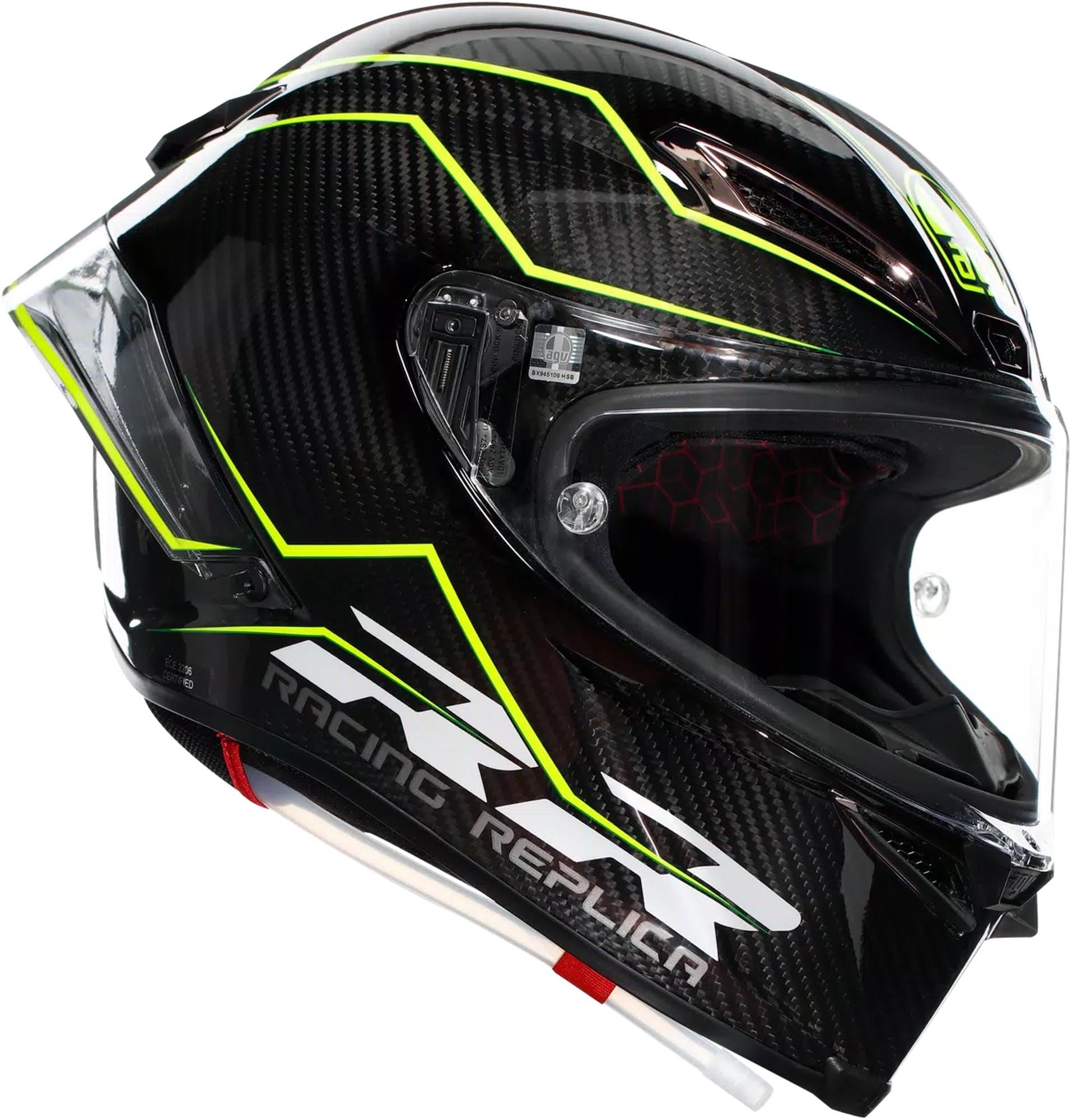 Amazon.com: AGV Pista GP RR Performante Motorcycle Helmet Carbon