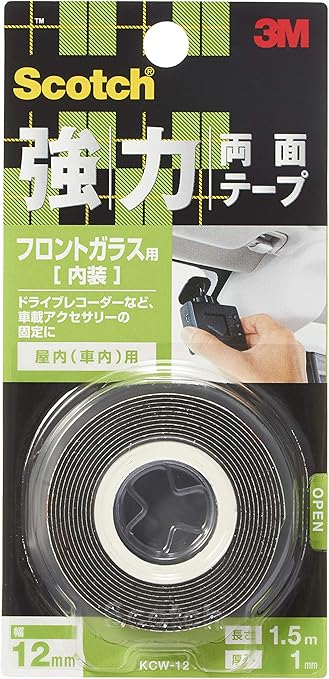 Amazon 3m スコッチ 強力両面テープ フロントガラス用 12mm 1 5m Kcw 12 日用品ギフトセット 通販