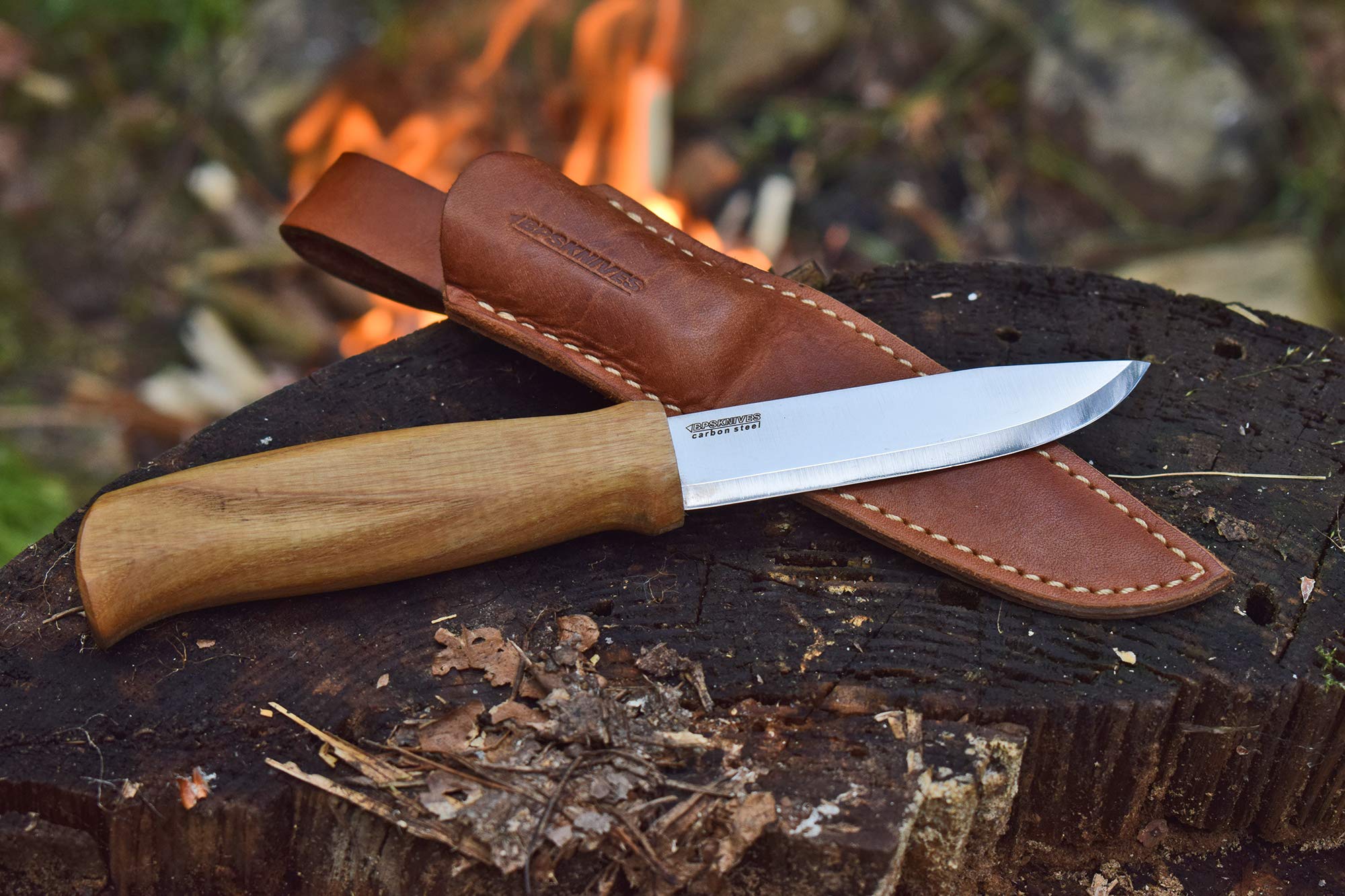 BPS Knives BS1S Bushcraft Knife Survival Gear Outdoor Fixed Blade