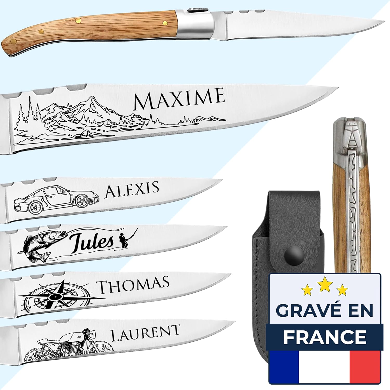 Couteau personnalisé KDO MAGIC