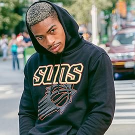 Ultra Game Men\'s NBA Official Primo Metallic Fleece Hoodie Sweatshirt , Milwaukee Bucks, Black, Small