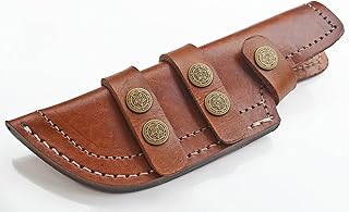 Light Brown Thick Leather Tracker Sheath Blade Knife Blanks Knives Case Large - Whole Earth Supply