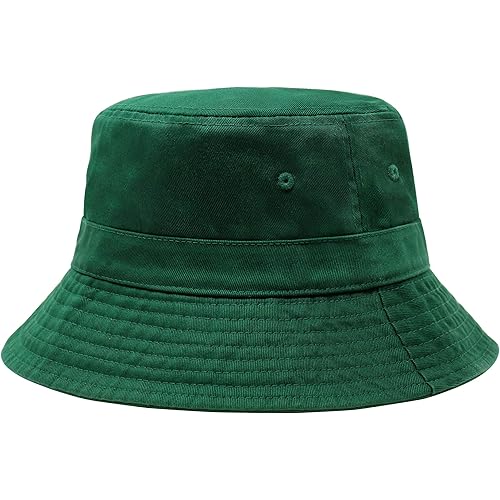 Hot Summer Bucket Hat - Trendy Cotton Sun Hat for Beach, Golf, Fishing - Fun Outdoor Vacation Boonie for Men and Women