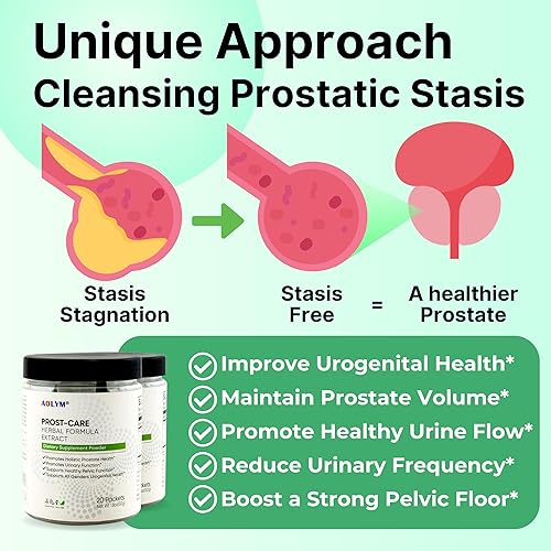 Miniatura 4 de Prost-Care Multi Target - Fórmula herbaria natural de 4000 mg, mejora el flujo urinario saludable, promueve el bienestar pélvico y la función