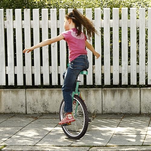 Miniatura 64 de AW Rueda de 16/18/20/24 pulgadas, asiento ajustable para exteriores, para adultos, niños, deportes al aire libre, ejercicio de fitness, para elegir