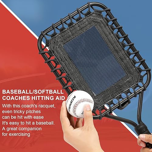 Miniatura 3 de Raqueta de béisbol para pelotas de mosca raqueta Fungo de béisbolraqueta de béisbol para entrenadores y padres para ayudar a los jugadores a