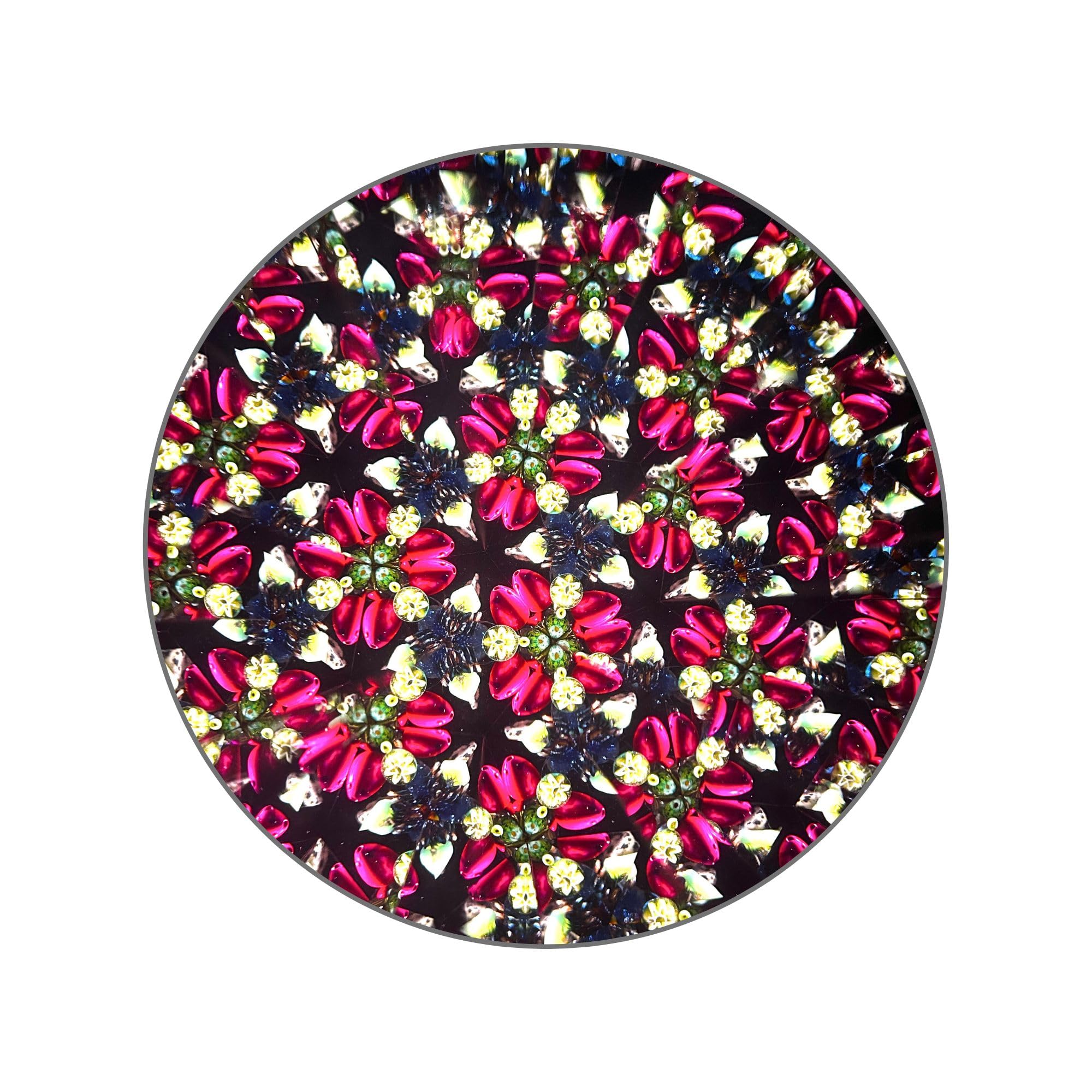 Kaléidoscope classique en laiton fait à la main pour jardins floraux - Un superbe mélange d'élégance artistique et de précision scientifique
