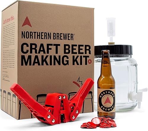 Miniatura 3 de Northern Brewer - Kit de principiante para hacer cerveza artesanal equipo y kit de recetas de cerveza 1 galón