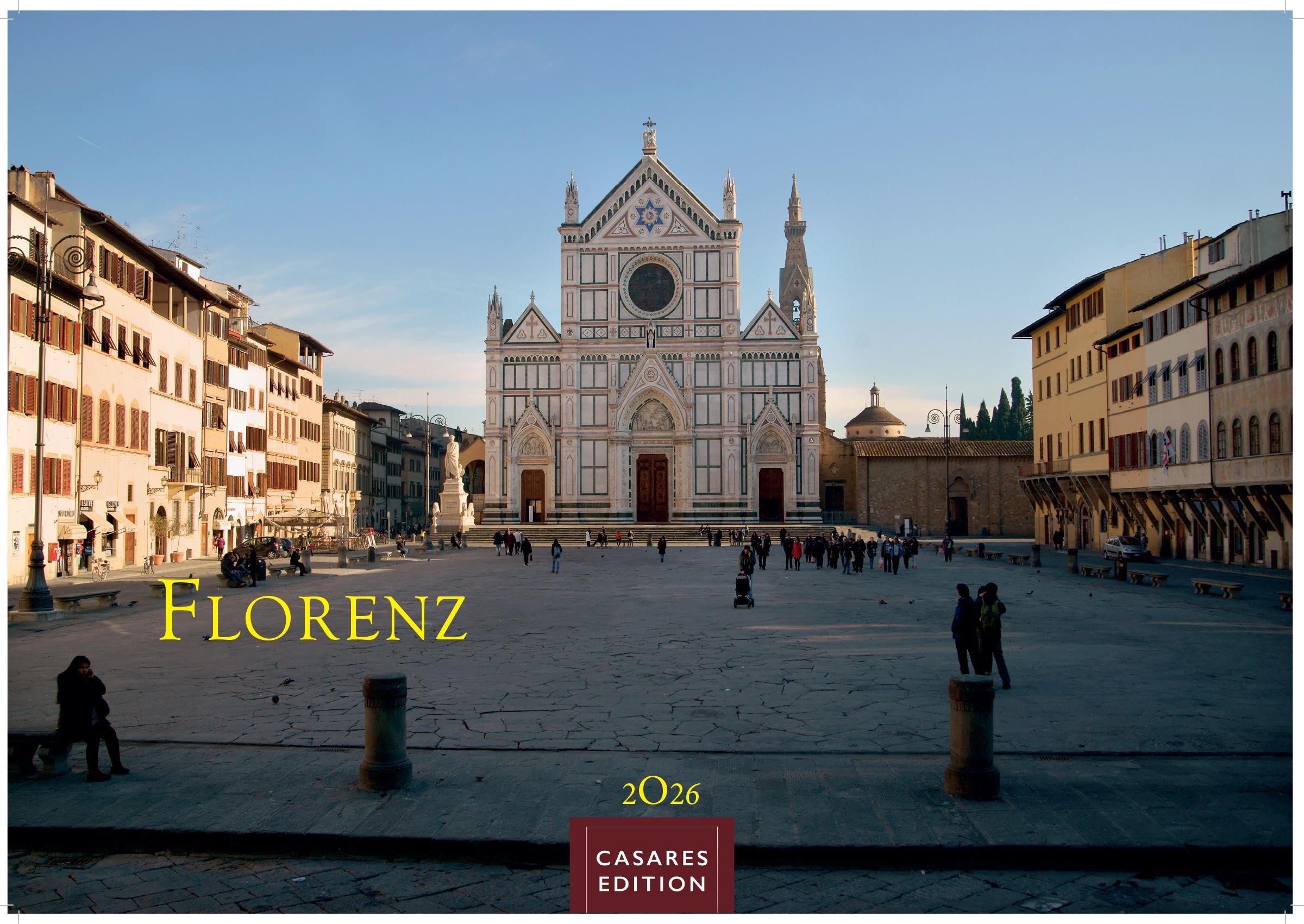 Florenz Kalender 2026 – Wandkalender | Fotokalender Italien 24x35 cm - Toskana Flair für ihr Zuhause