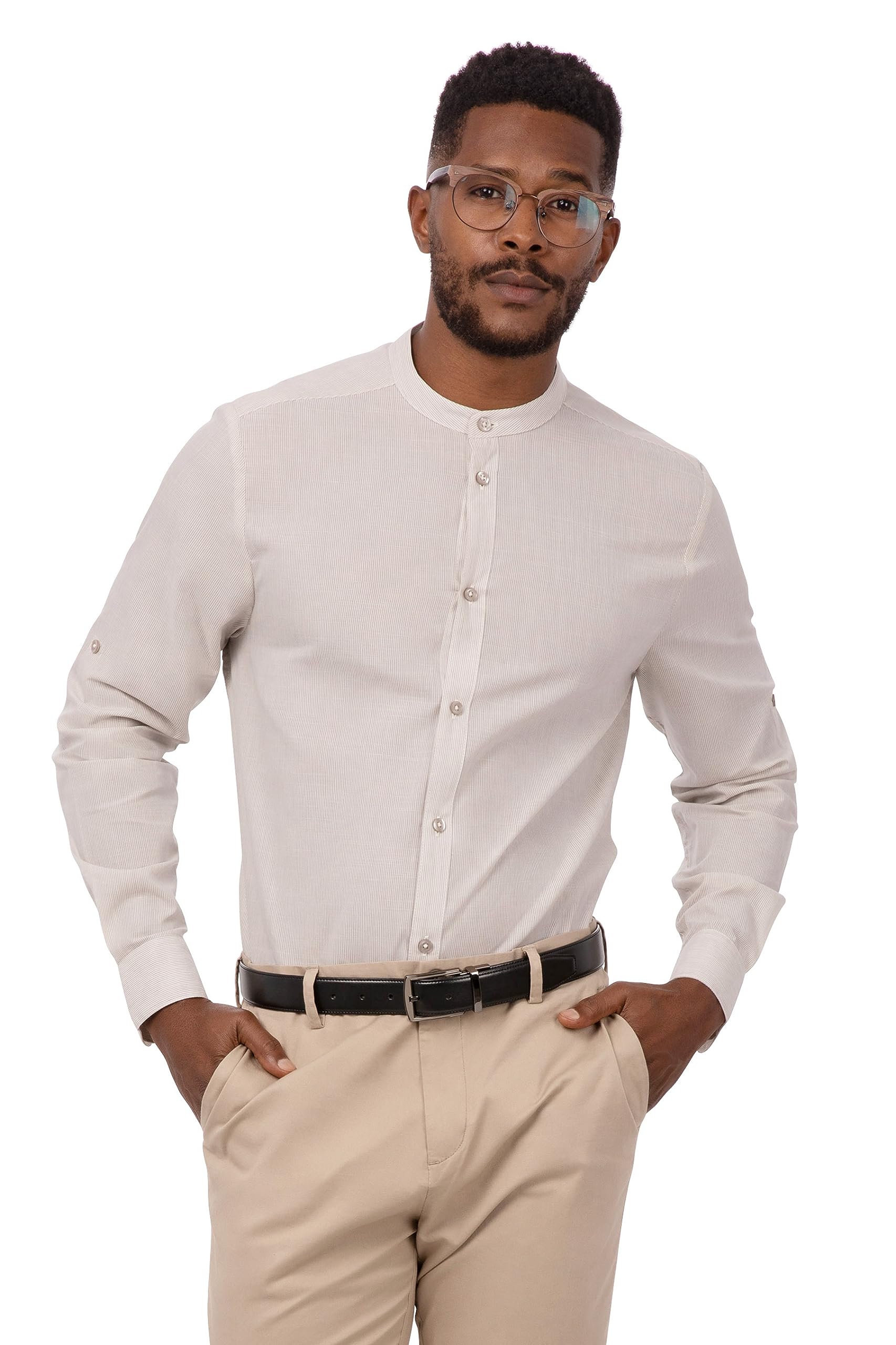 Chef Works Mens Verismo Shirt Camicia Button-Down Uomo