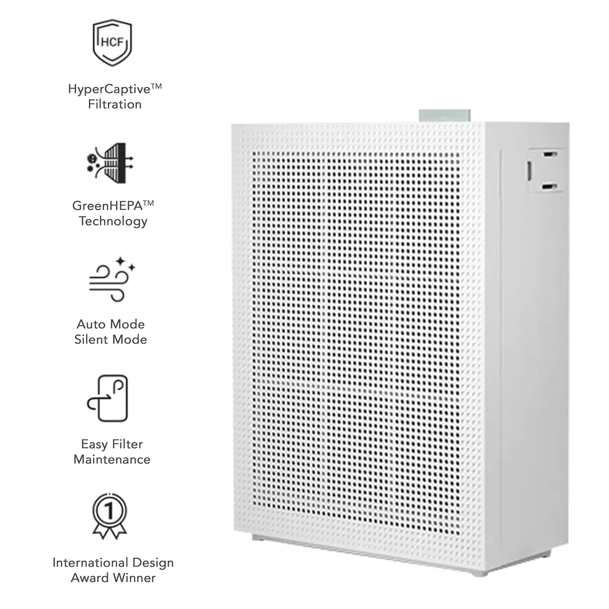 Coway Airmega 150 (Ap-1019C) Air Purifier For Home,Longest Filter Life 8500Hrs (Approx. 1.5-2 Yrs),Anti-Virus True Hepa Filter (H13),Kills Allergies,Virus,Germs & Pm 0.01 With 99.999% Efficiency,White 2