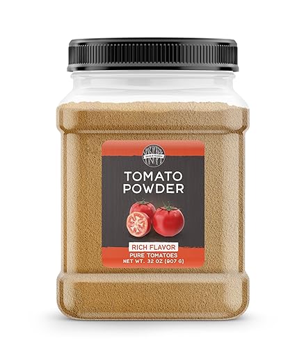 Birch & Meadow Tomate en polvo, 32 oz, sopas y salsas, sabroso