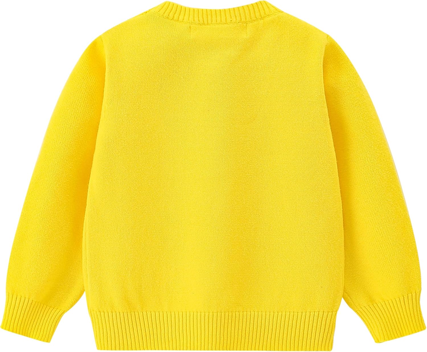 AIWUHE Toddler Sweater Boys Girls Cotton Light Sweaters Knit Pullover Sweatshirt Long Sleeve Crew Neck Solid Casual Tops 1-6Y - Image 3