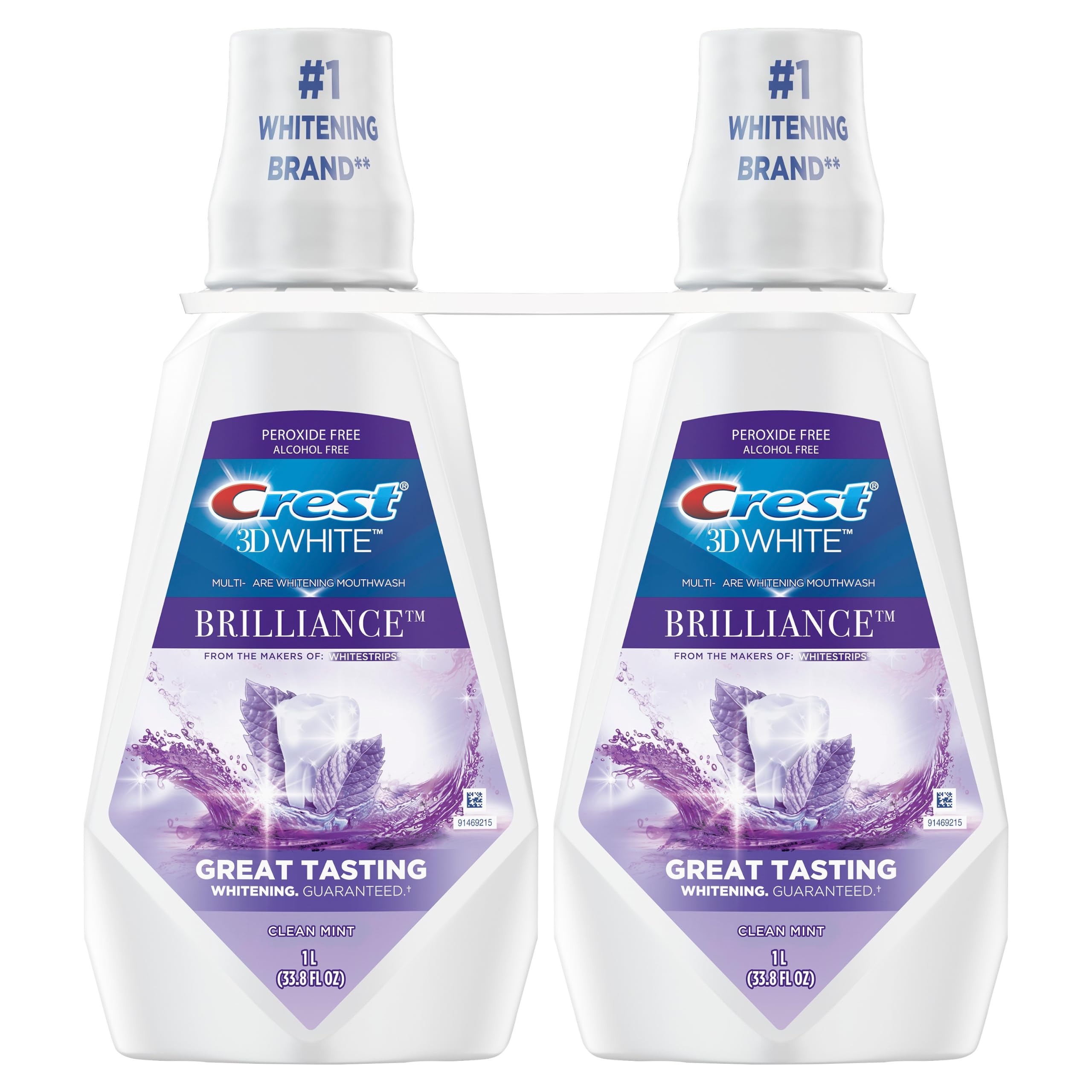 Crest 3DWhite Mouthwash - Whiter Teeth in 7 Days -13