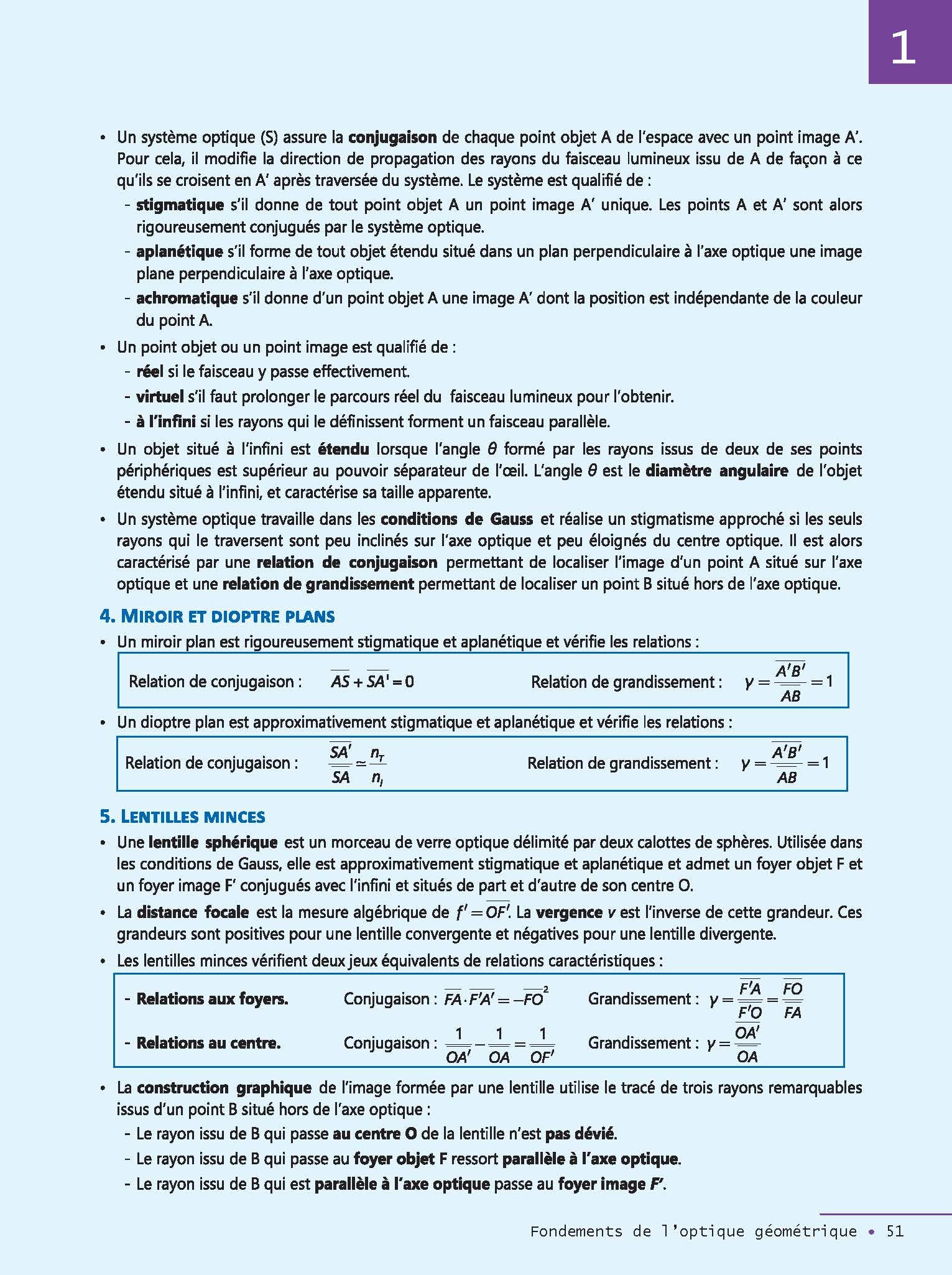 Super manuel de physique: Tout le semestre 1 Optique, électrocinétique, ondes et mécanique