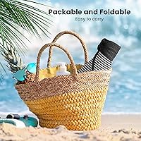 Vista 25 de Simplicity - Sombrero con protección solar UV UPF 50 para mujer, convertible en visera para playa