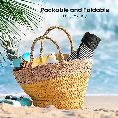 Miniatura 25 de Simplicity - Sombrero con protección solar UV UPF 50 para mujer, convertible en visera para playa