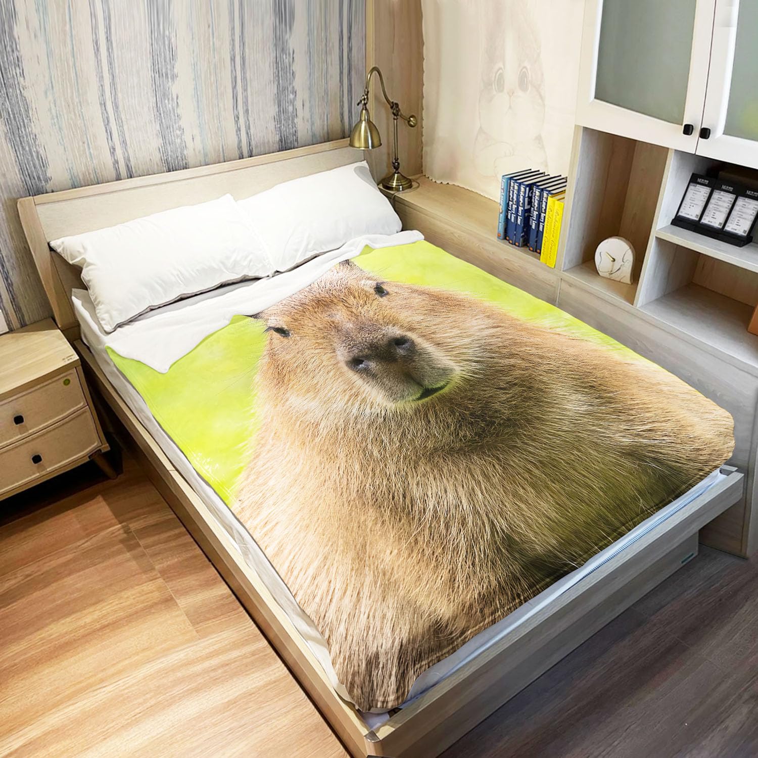 Capybara Decke Tagesdecken Flanell Freizeitdecke Weche Wolldecke