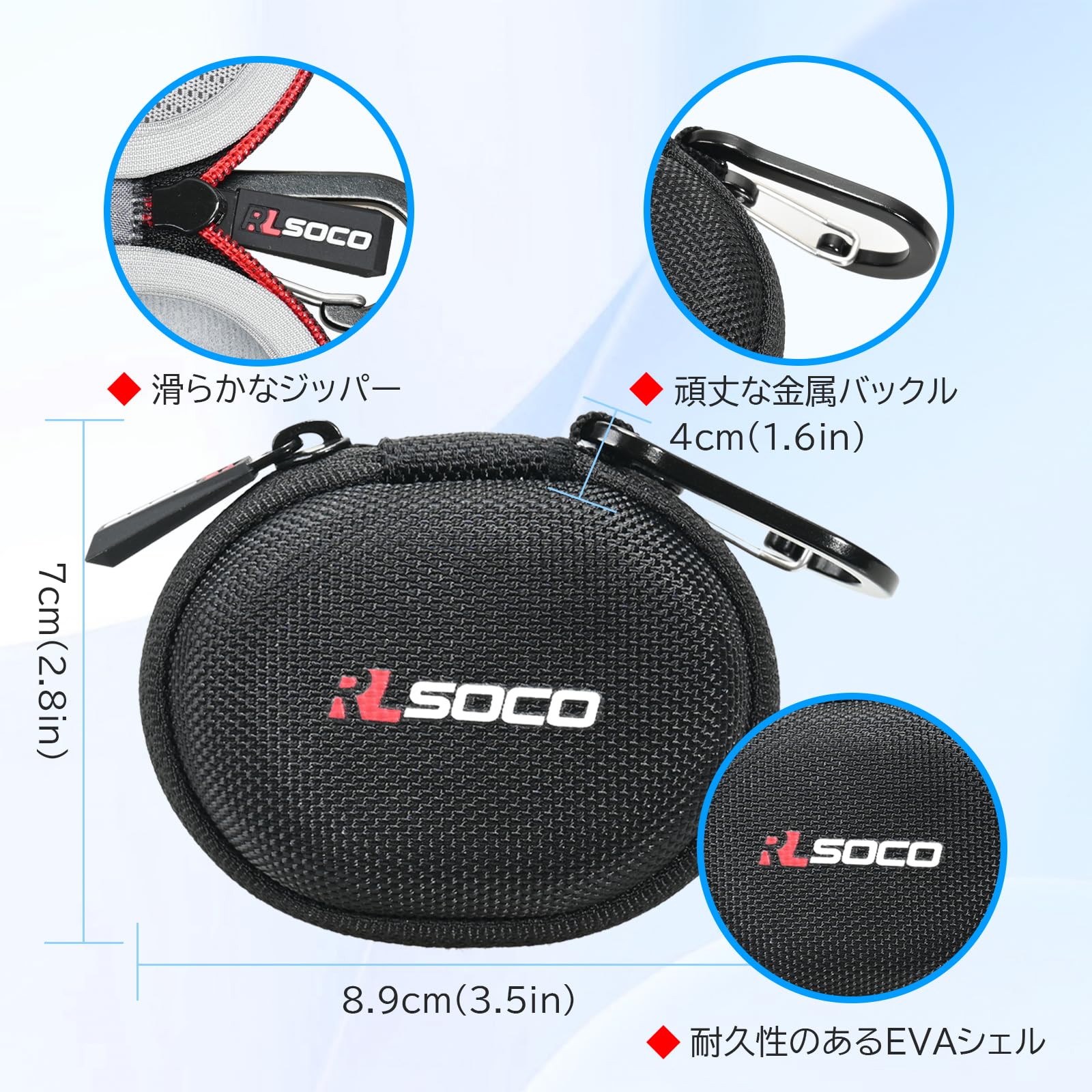 Amazon | 収納ケース EarFun Clip 2 イヤホン対応 (ケースのみ