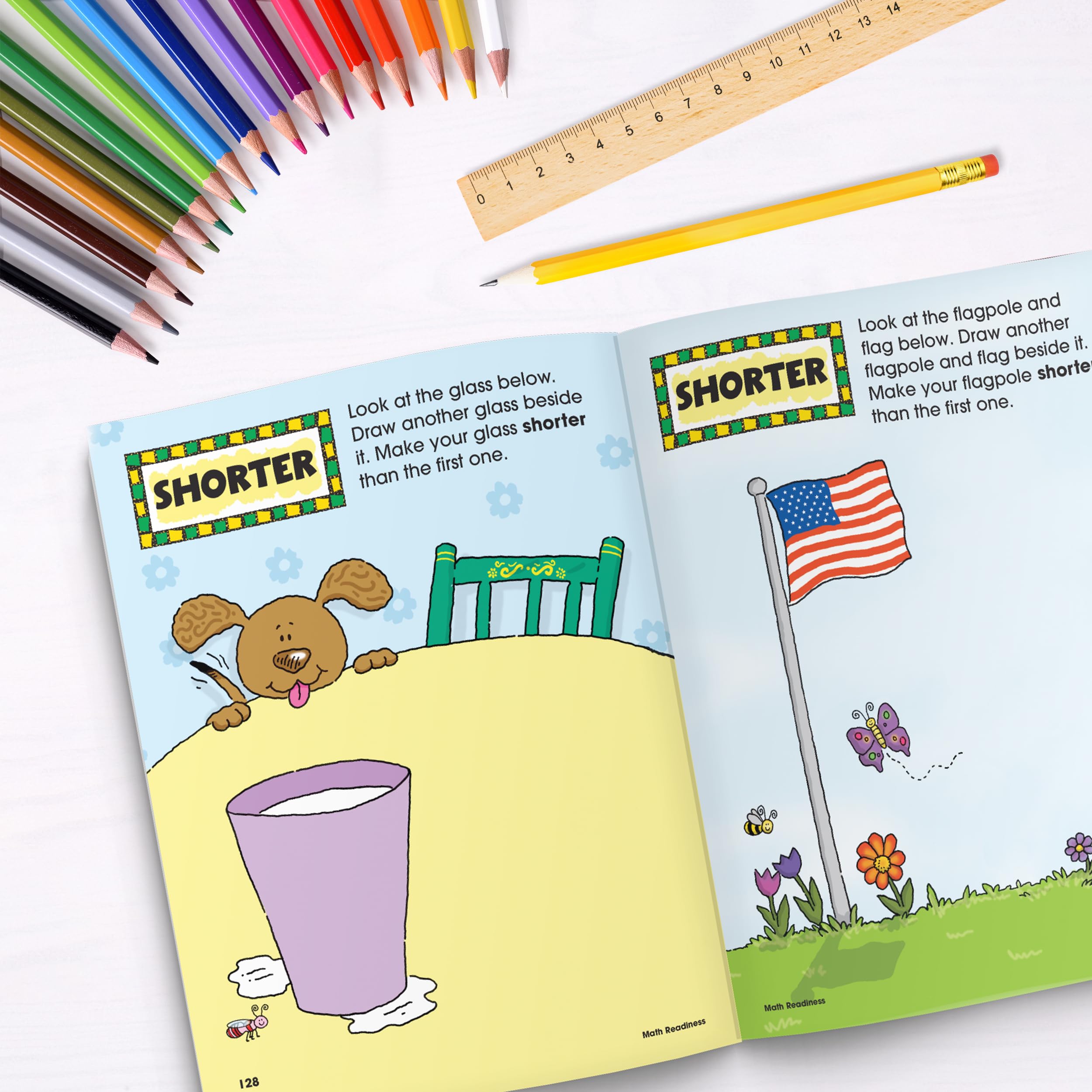 Spectrum Early Years Math Readiness Preschool Workbook, Pre K Activity Book Age 4-5, Patterns, Number Recognition, Counting and More Early Learning Mathematics, PreK Classroom or Homeschool Curriculum - Image 5