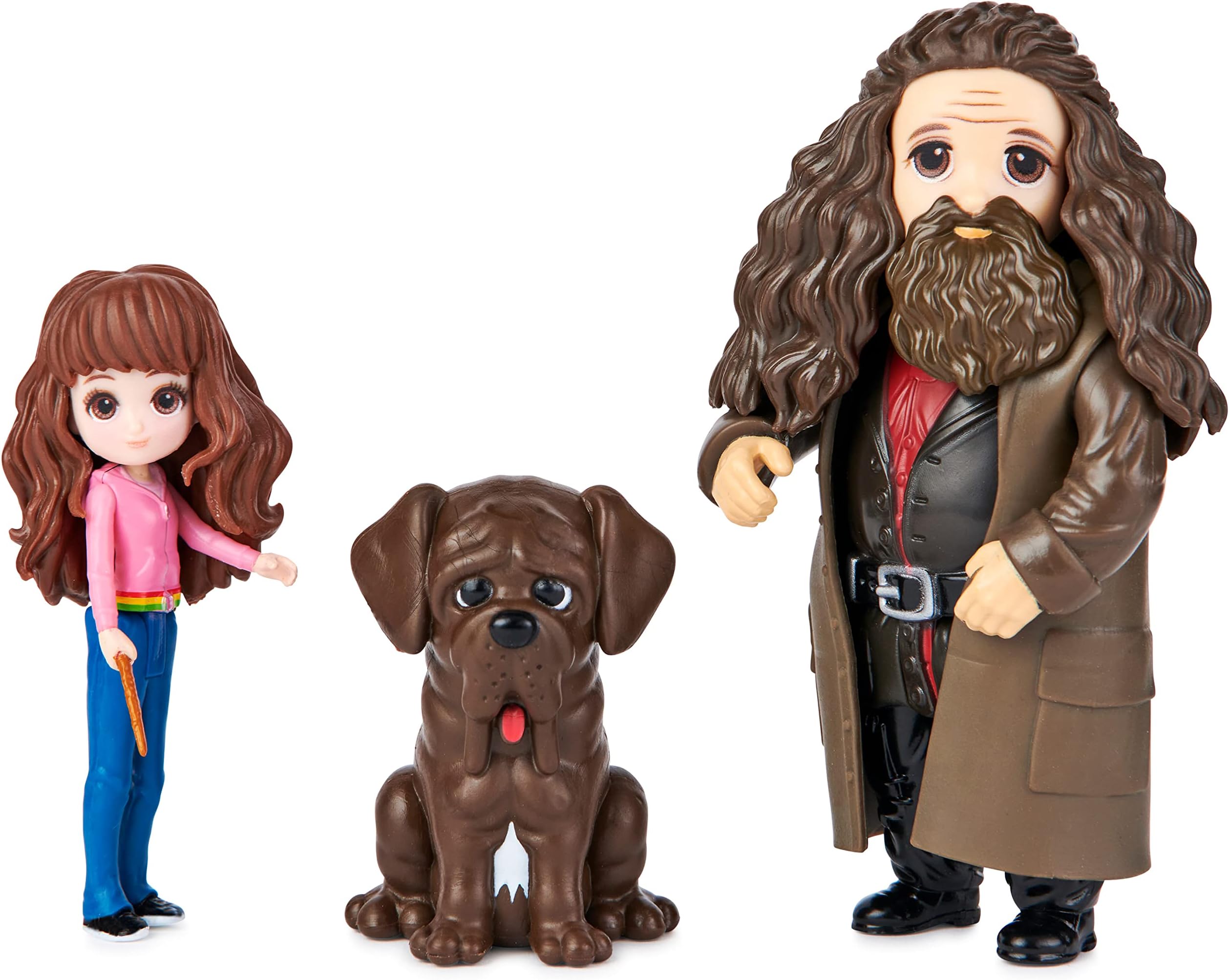 Playset with Hermione Granger and Rubeus Hagrid collectible figures