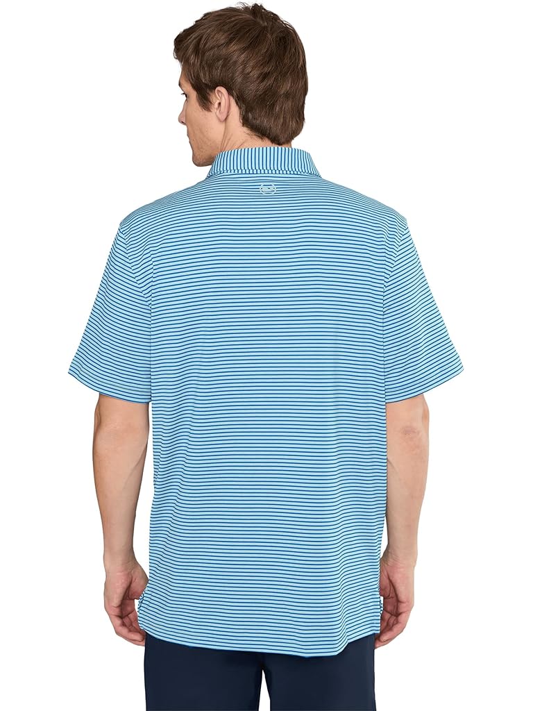 Blue Vineyard Vines Bradley Stripe Sankaty Polo