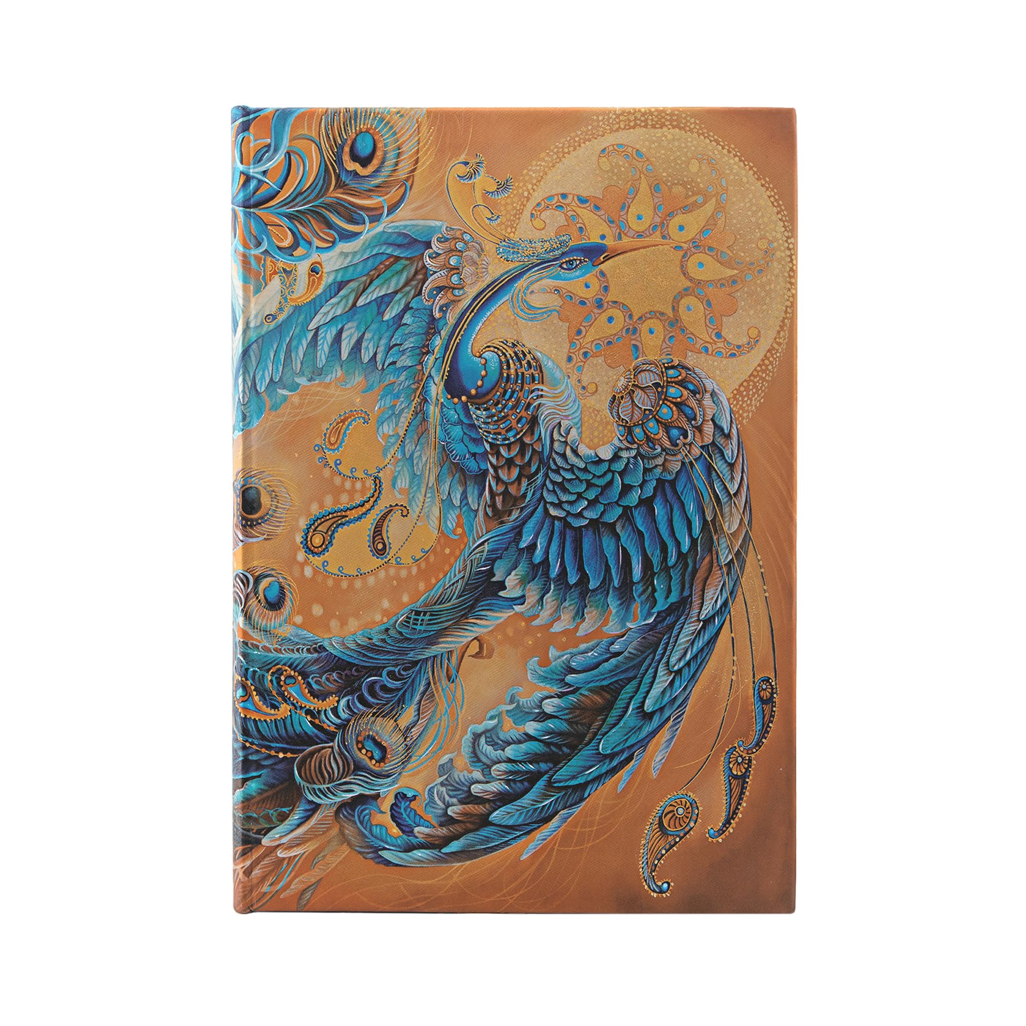 Carnet Paperblanks Oiseau Céleste rigide, l'excellence du papier Midi non ligné