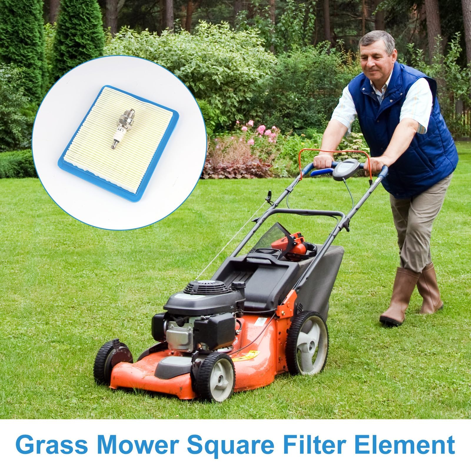 Moto Cross 250 Cc Kit Copertura Filtro Aria Per Riciclatore Toro 22, Husqvarna, Motori Kohler XT650 E XT675 Copertura Filtro Aria Toro 22 - Foto 9