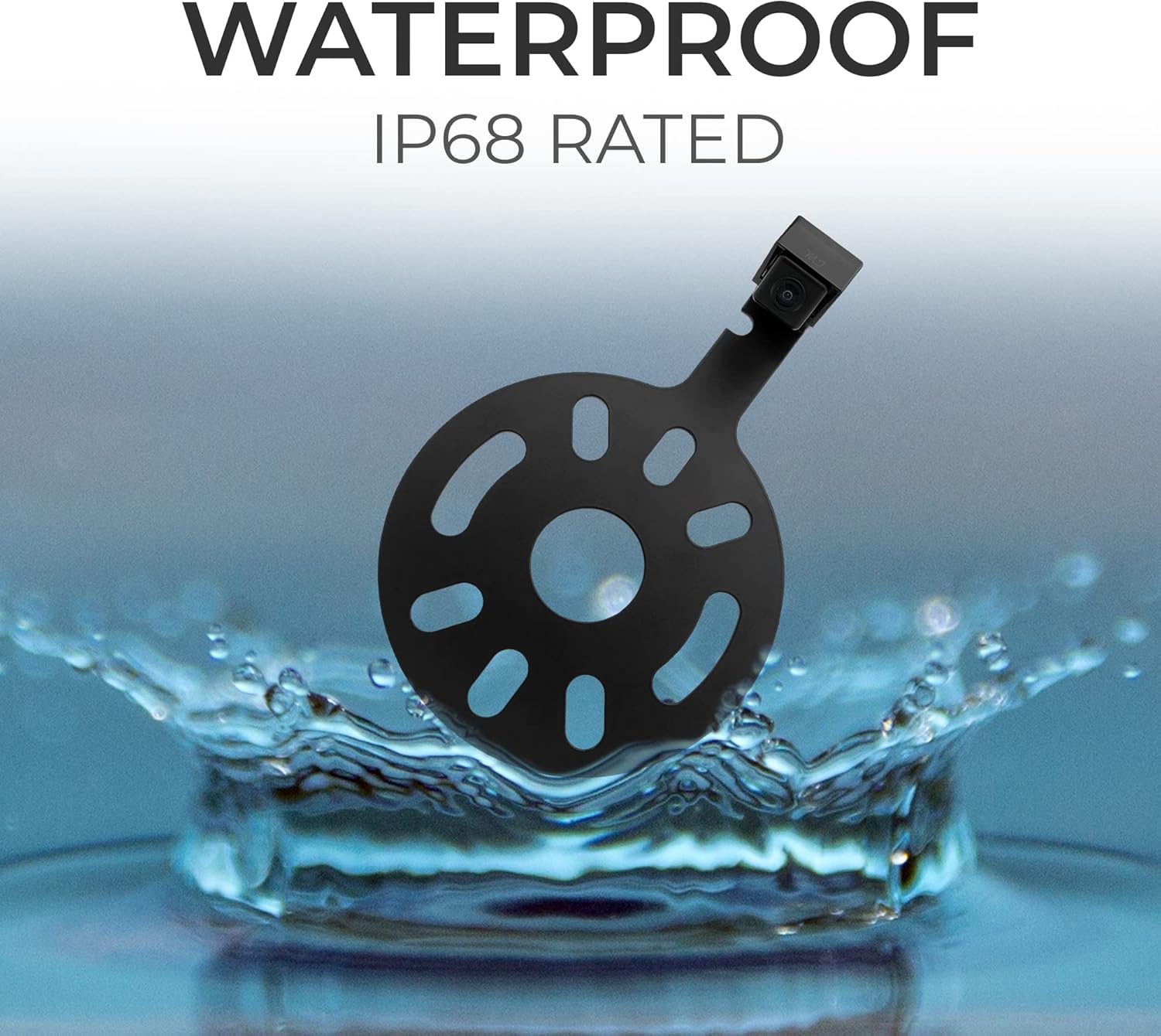 Master Tailgaters Replacement for Jeep Wrangler Spare Tire Mount Backup Camera with OEM Monitor Adapter