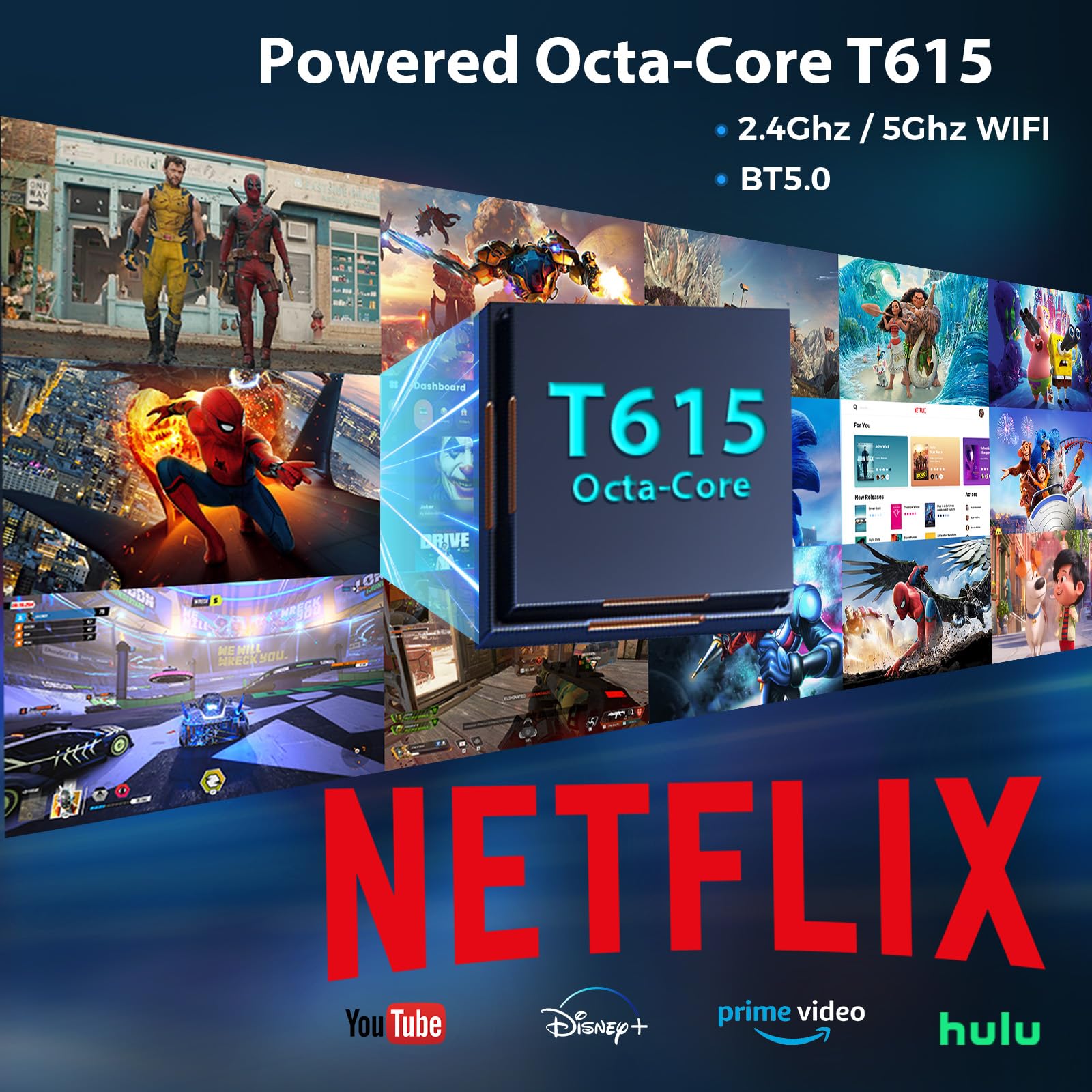 2026 12 Inch Android 16 Tablet with Keyboard, 24GB+256GB+2TB Expand, 2K Gemini AI Tablet with 5G WiFi, Octa-Core, 8000mAh, BT5.0, 16+8MP, 2 in 1 Tablets PC with Case, Mouse, Stylus (Black Case)