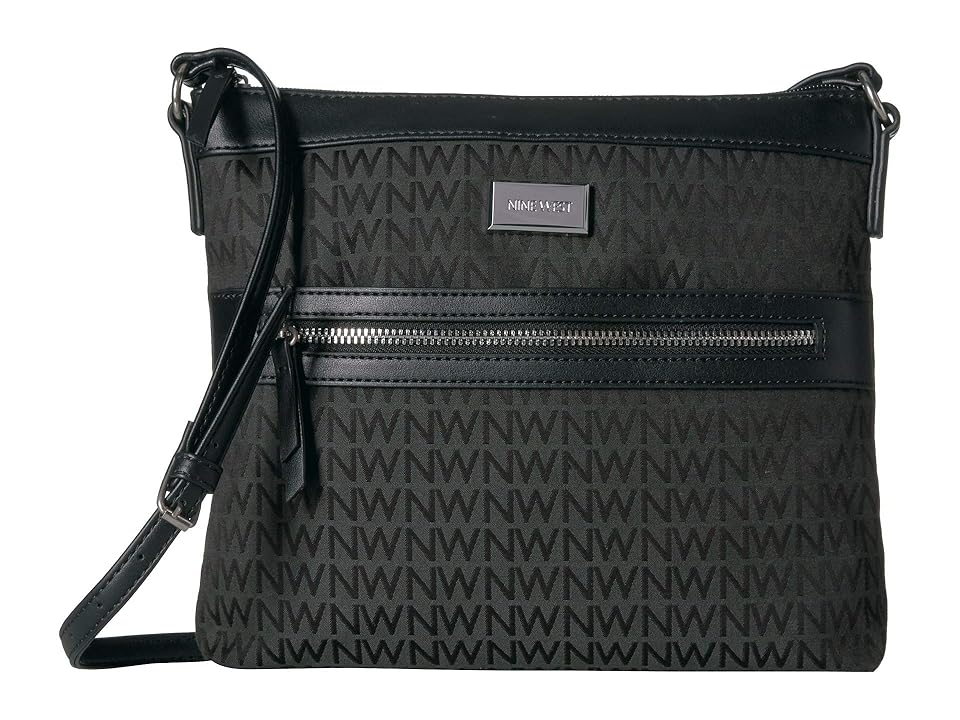 

Nine West Coralia Sure Springs Crossbody (Black) Handbags