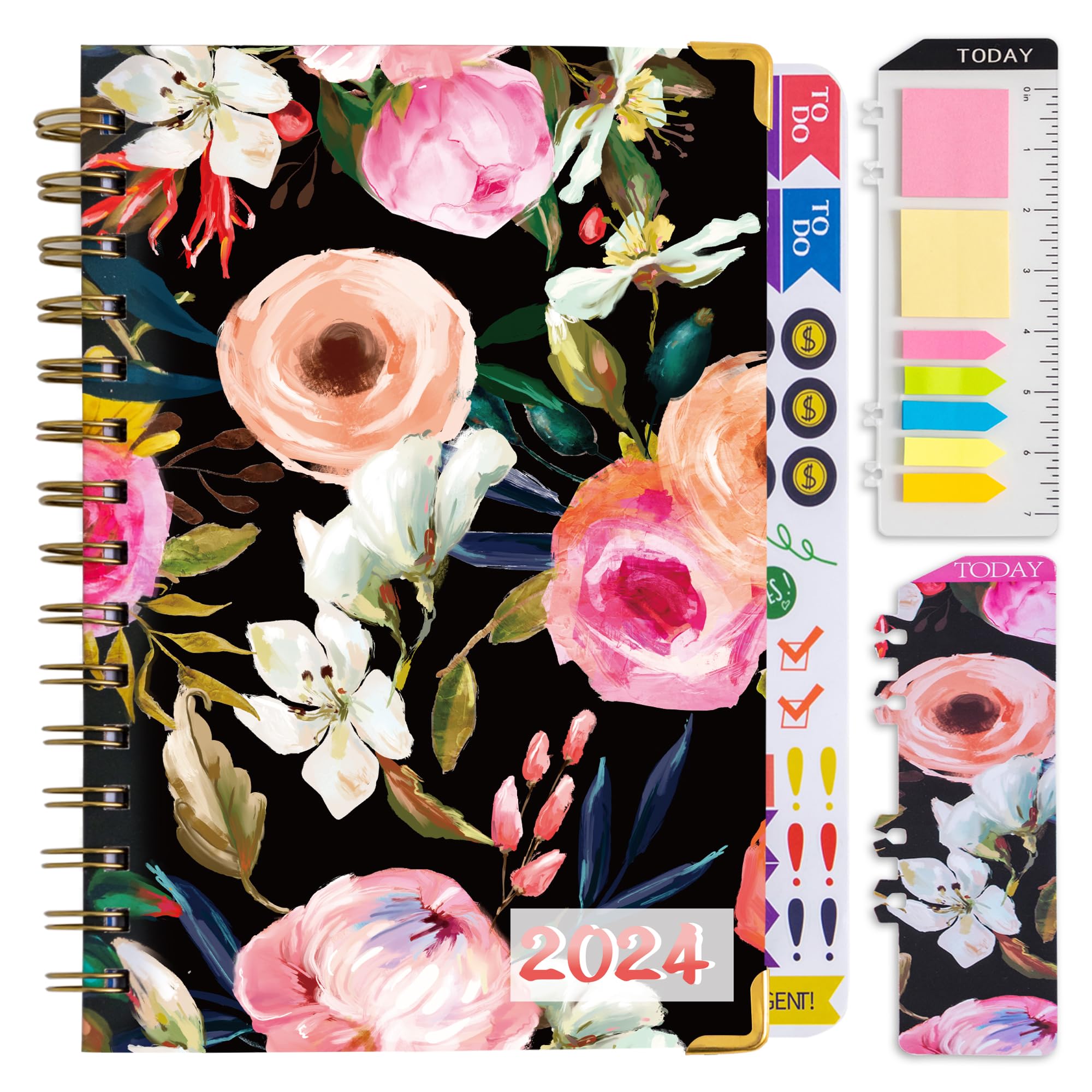 snapklik-planner-2024-daily-weekly-monthly-planner-hardcover
