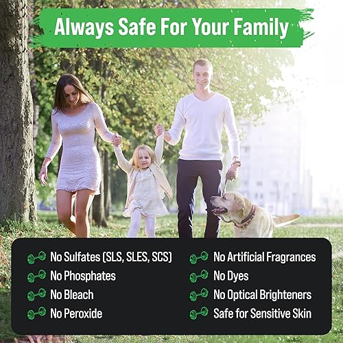 Miniatura 4 de 40-Count Washing Detergent Laundry Pod - Natural Laundry Detergent Pods for Hard Water - Free and Clear Laundry Detergent, Hypoallergenic Laundry