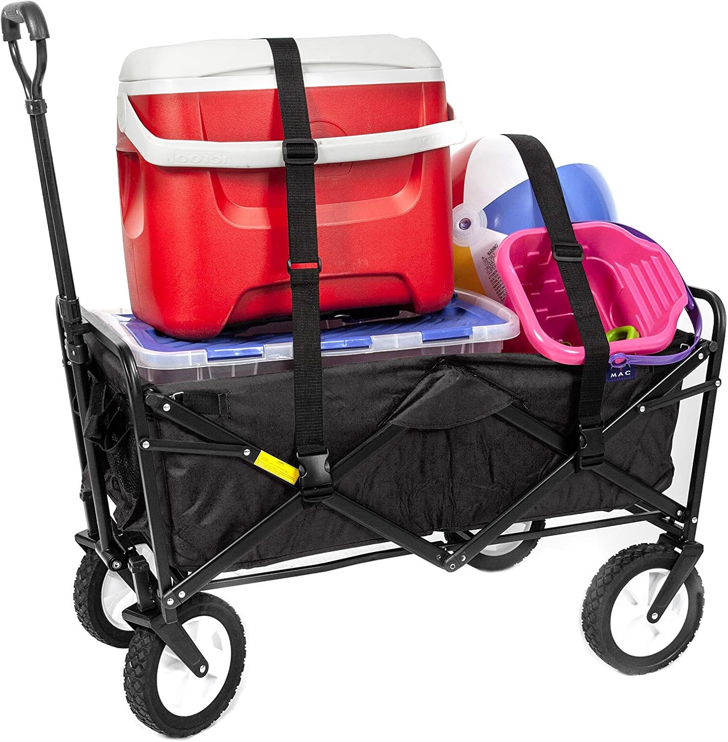 MacSports Classic Collapsible Folding Outdoor Utility Wagon