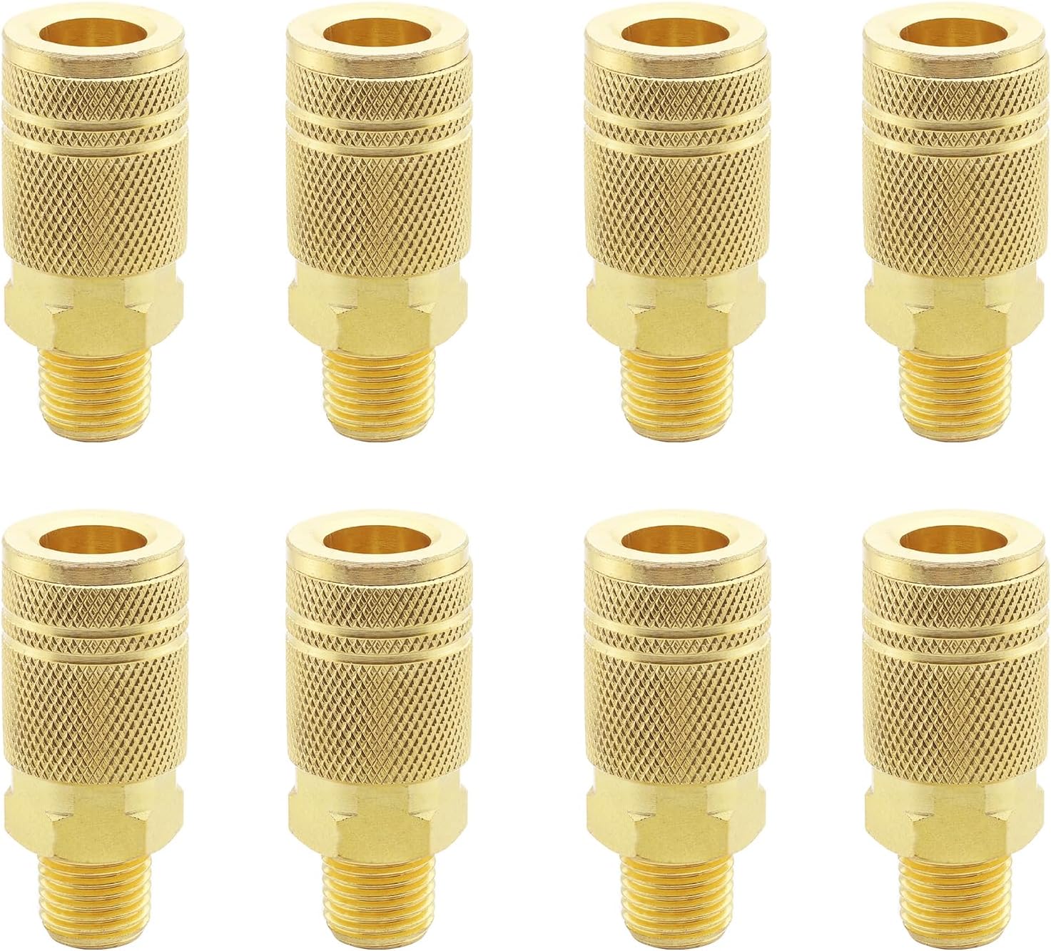 Primefit 1/4 In. Universal Brass Coupler With 1/4 In. Male NPT-UC1414MB - The Home Depot - Foto 5