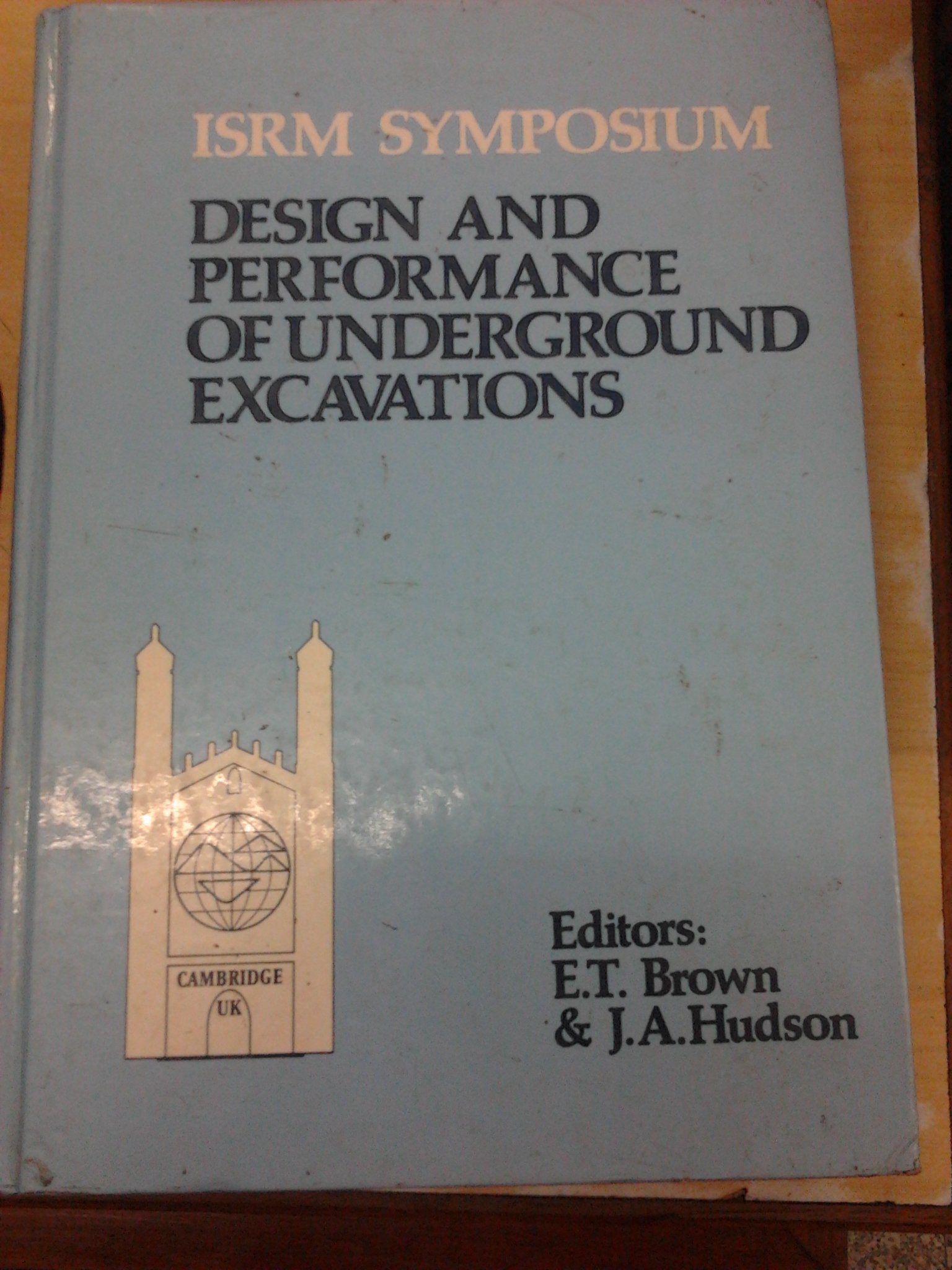 Design and Performance of Underground Excavations