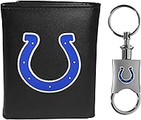 Vista 14 de Siskiyou Sports NFL unisex Tri-fold Wallet & Valet Key Chain