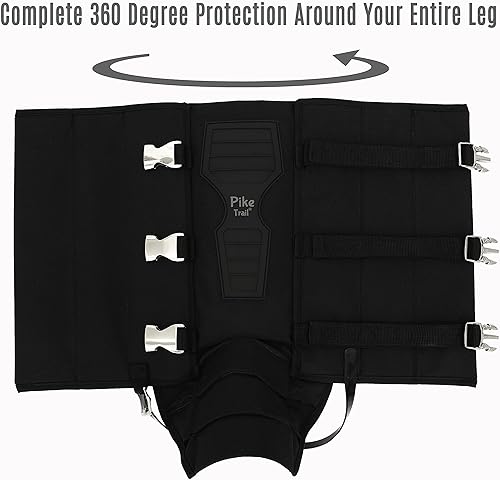 Miniatura 3 de Pike Trail Polainas de serpiente protectores de piernas para protección contra mordeduras de serpiente