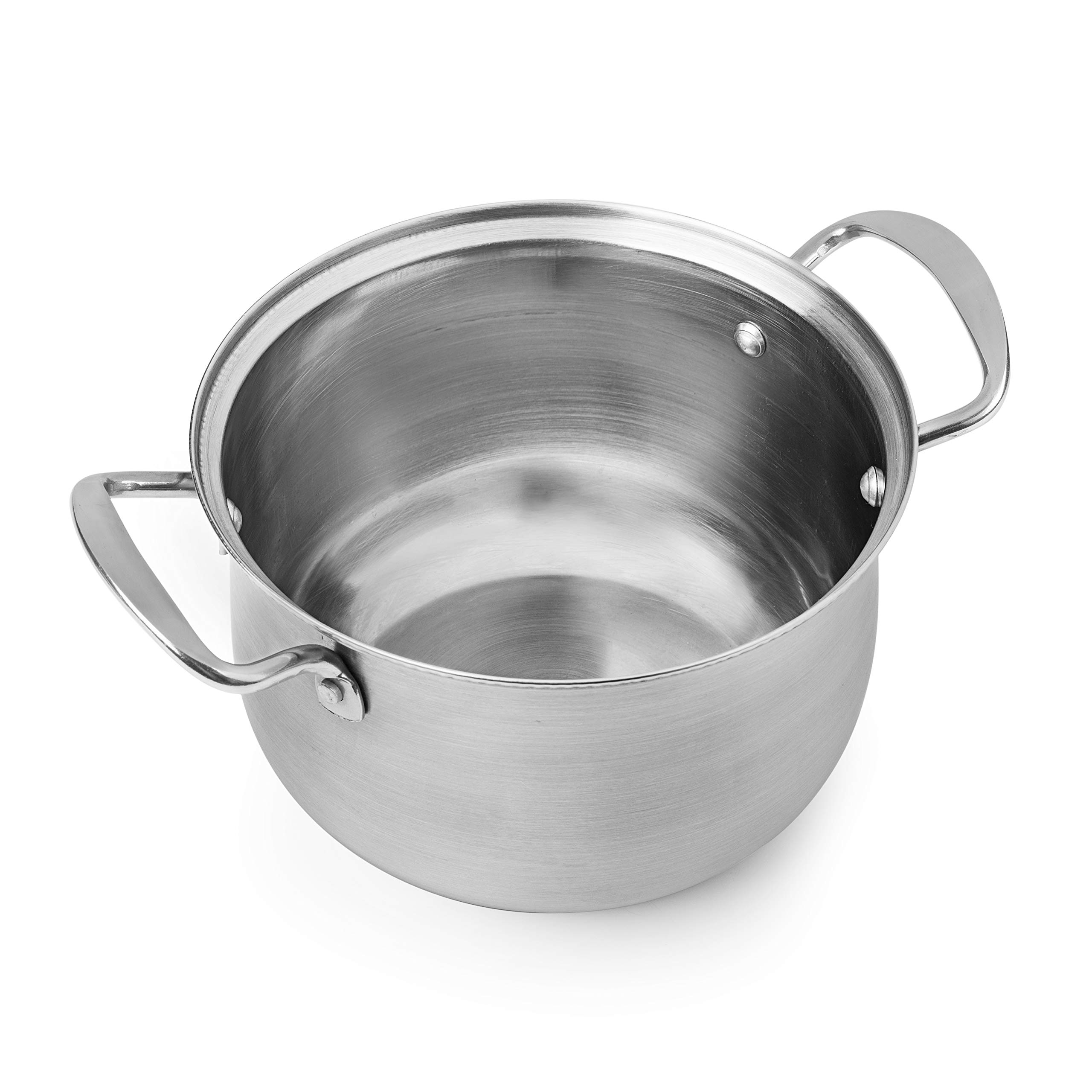 Princess Family Fondue-Set - 800 W, 1,2 Liter Fassungsvermögen, Thermostat, Edelstahl, doppelter Boden, 8 Fonduegabeln, 6 Dipschalen, Silber, 172680 01.172680.01.001, edelstahl, silber