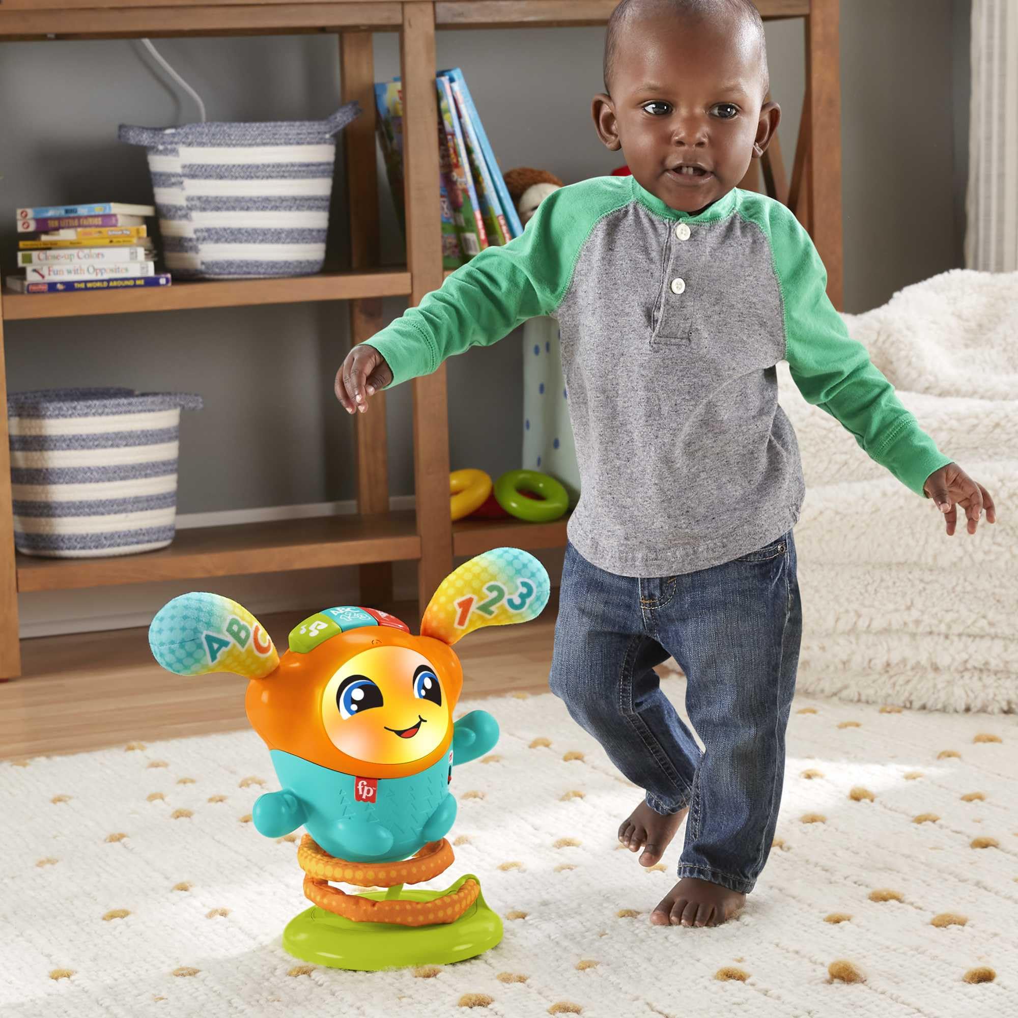Fisher-Price HJP90 Interaktywna Zabawka Edukacyjna, Wielokolorowy, Dla dzieci od 9 miesięcy