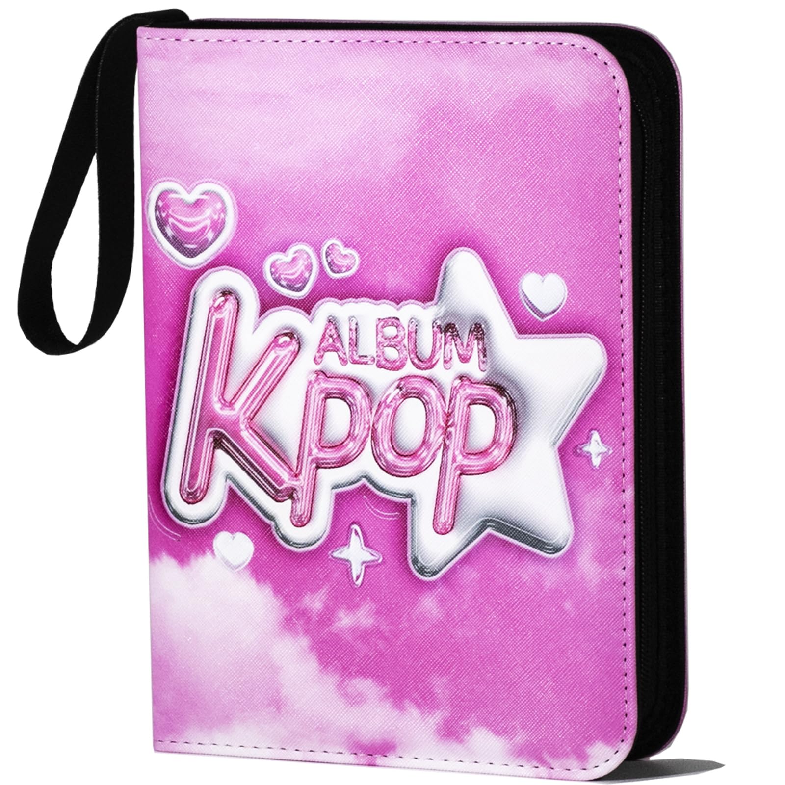 Classeur carte photo Kpop album de rangement transparent de 440 photos