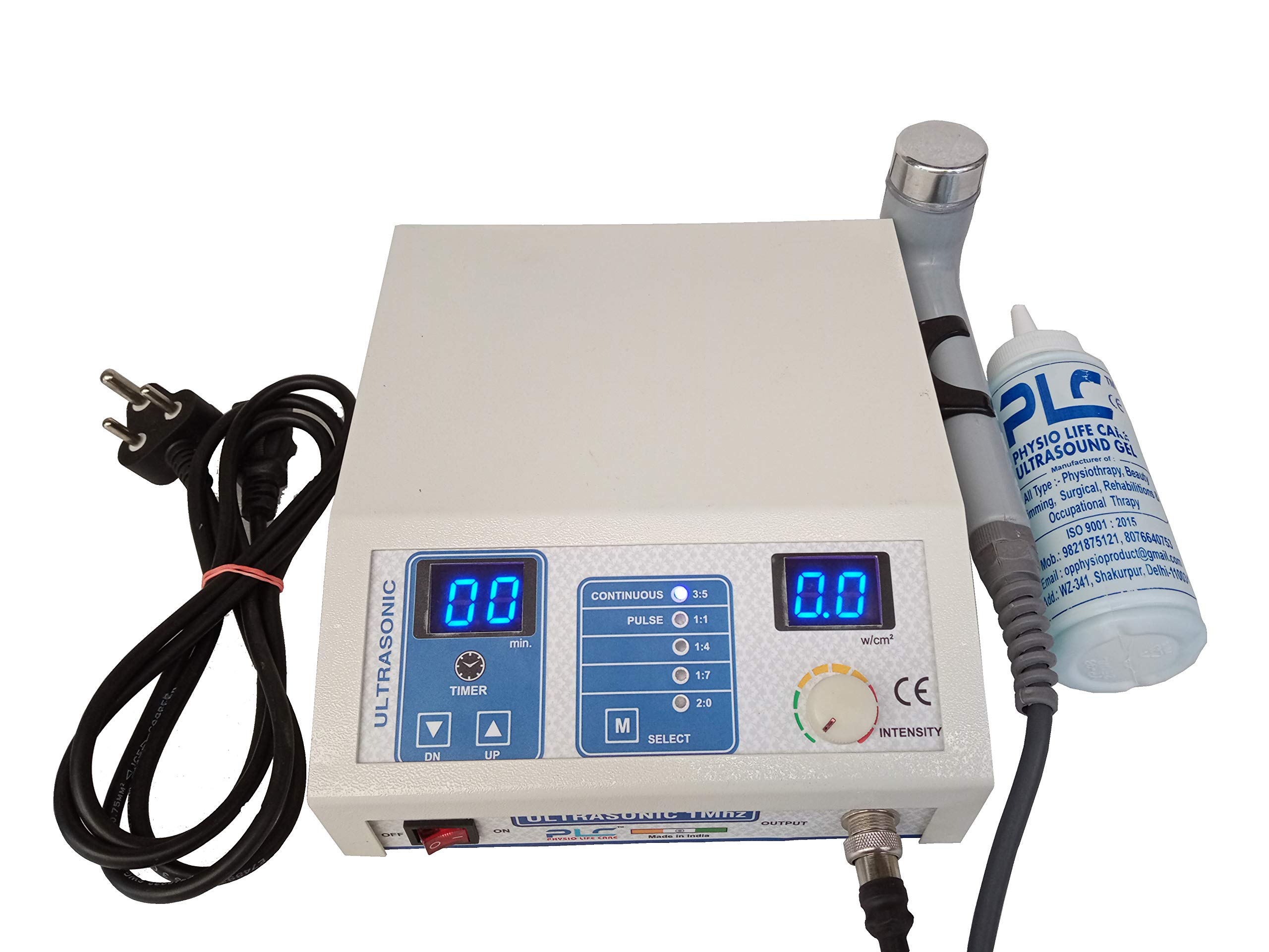PHYSIO LIFE CARE Corded Electric Ultrasonic Therapy 5 LED for Pain Relief 1 Mhz Used in Physiotherapy Machine 5 LED Ultrasound Machine with Ultrasound Machine (White) (B08Z377LX1) Amazon Price History, Amazon Price Tracker
