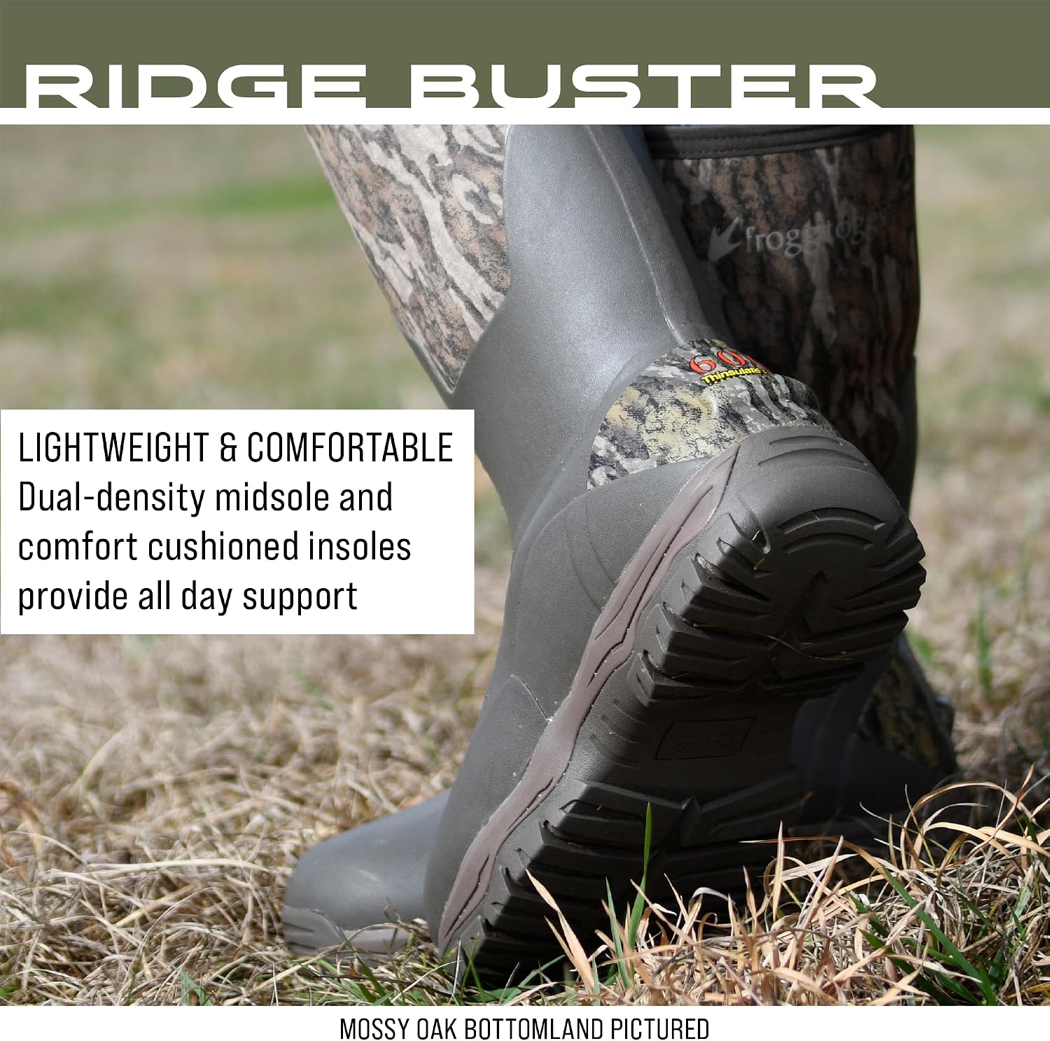 FROGG TOGGS Men's Ridge Buster Waterproof Neoprene Hunting Boot